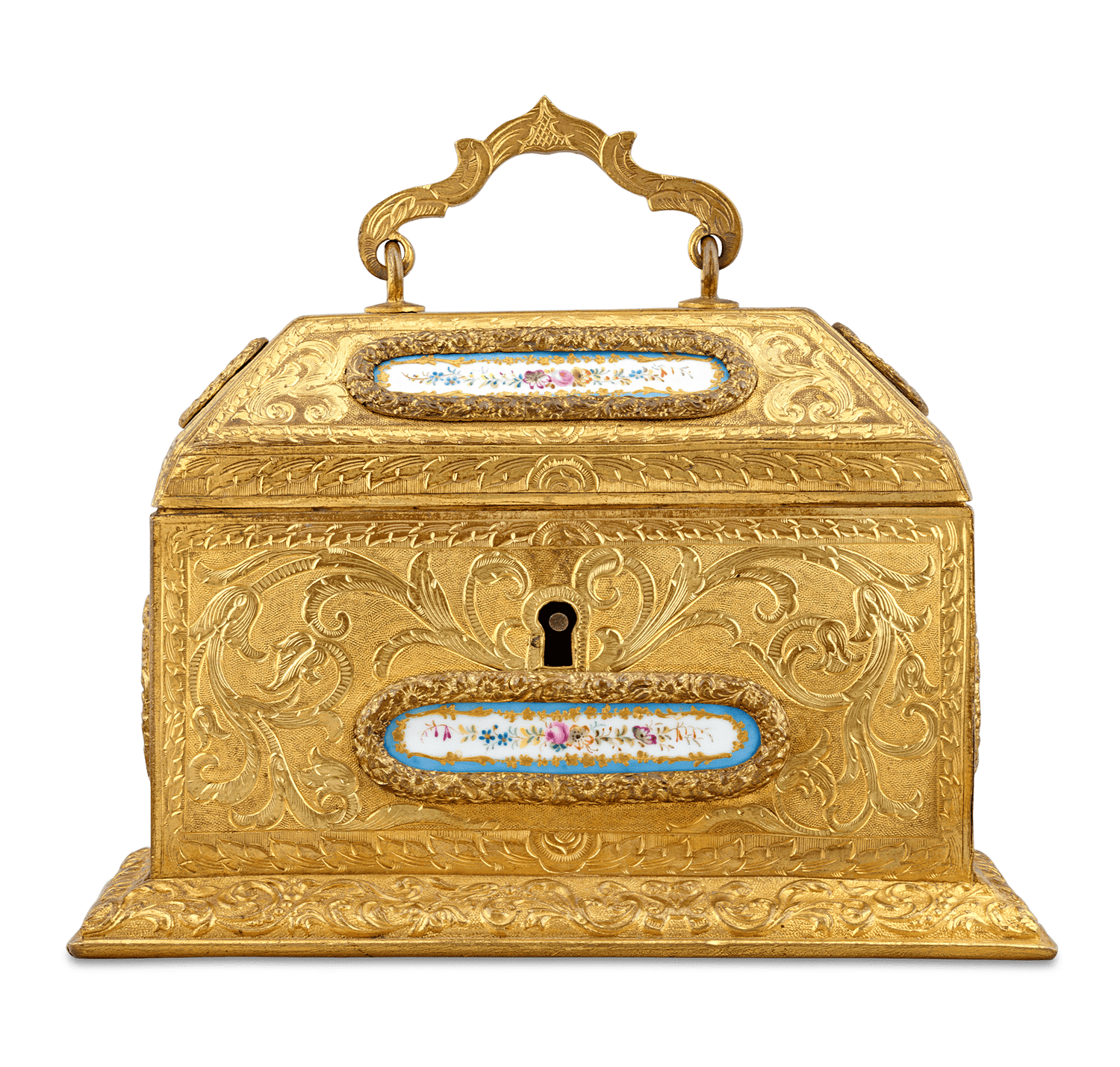 Sèvres Porcelain and Bronze Box