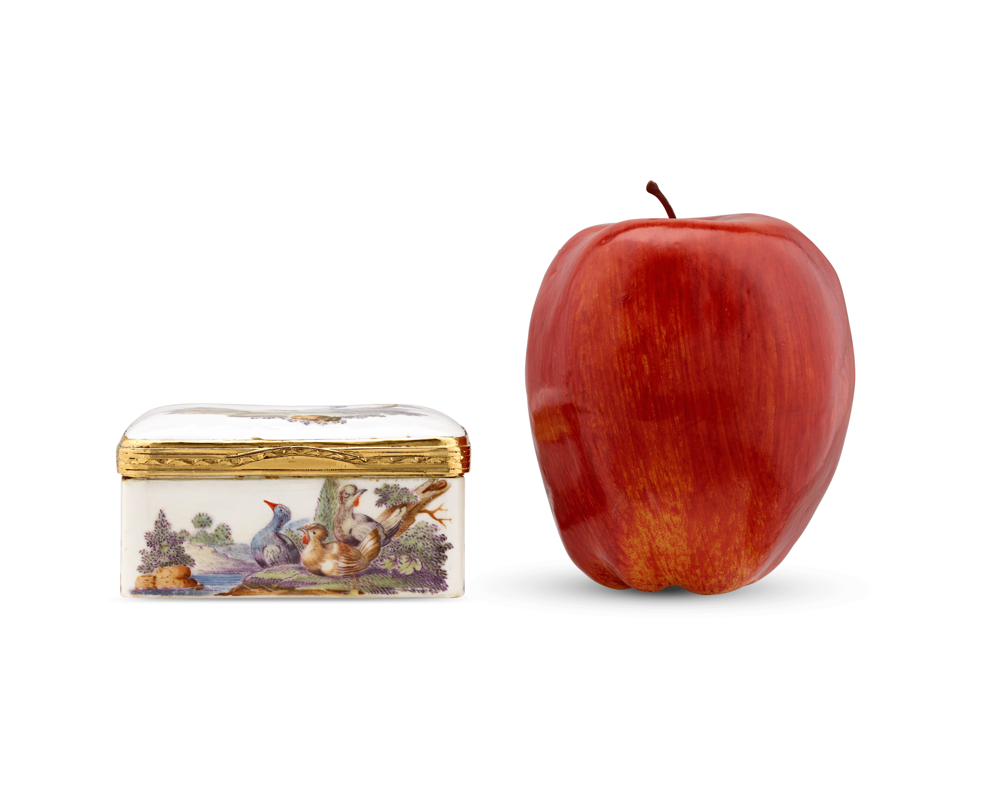 German Porcelain Box | M.S. Rau German Porcelain Box | M.S. Rau