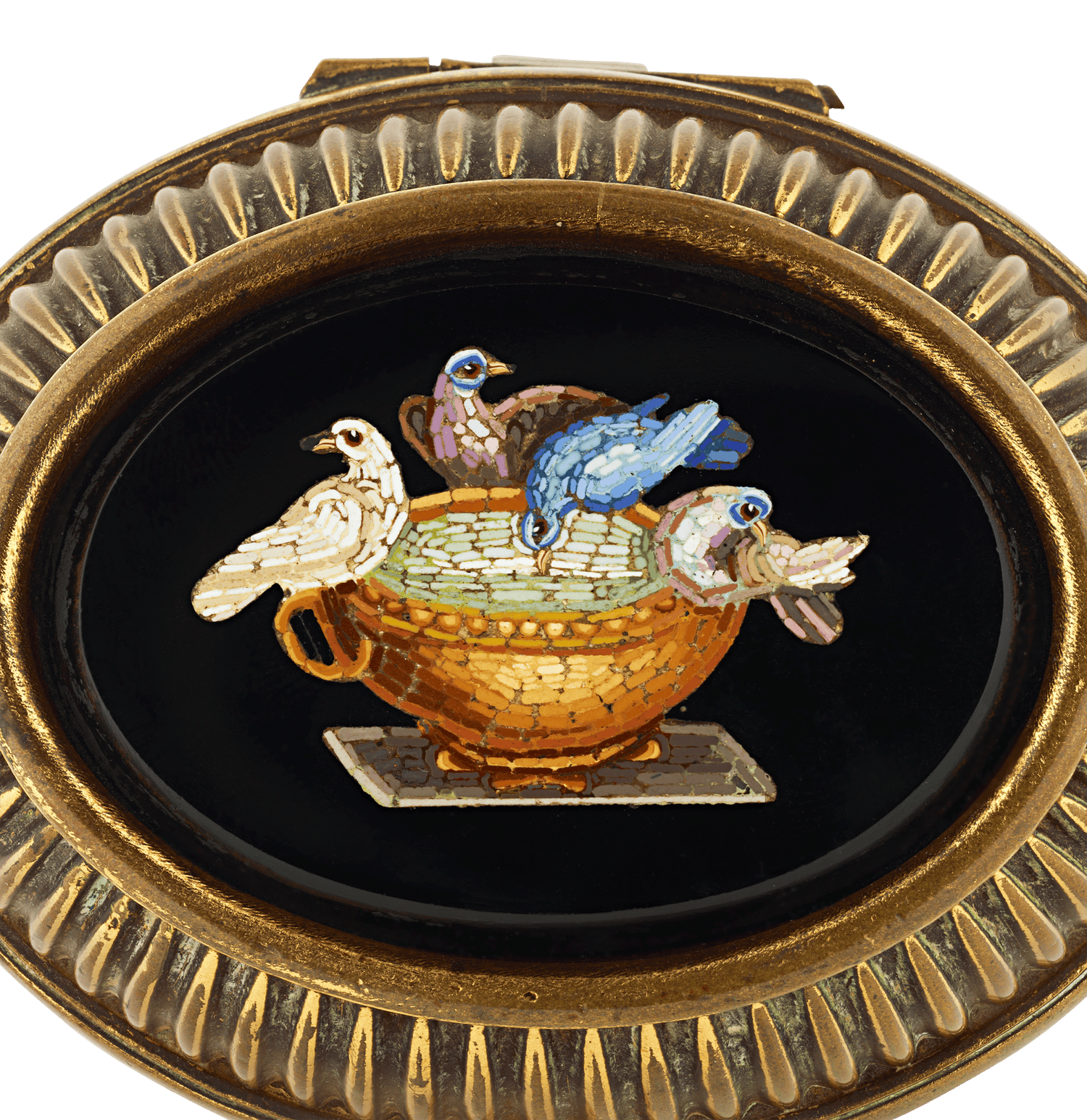 Pliny's Doves Micromosaic Box