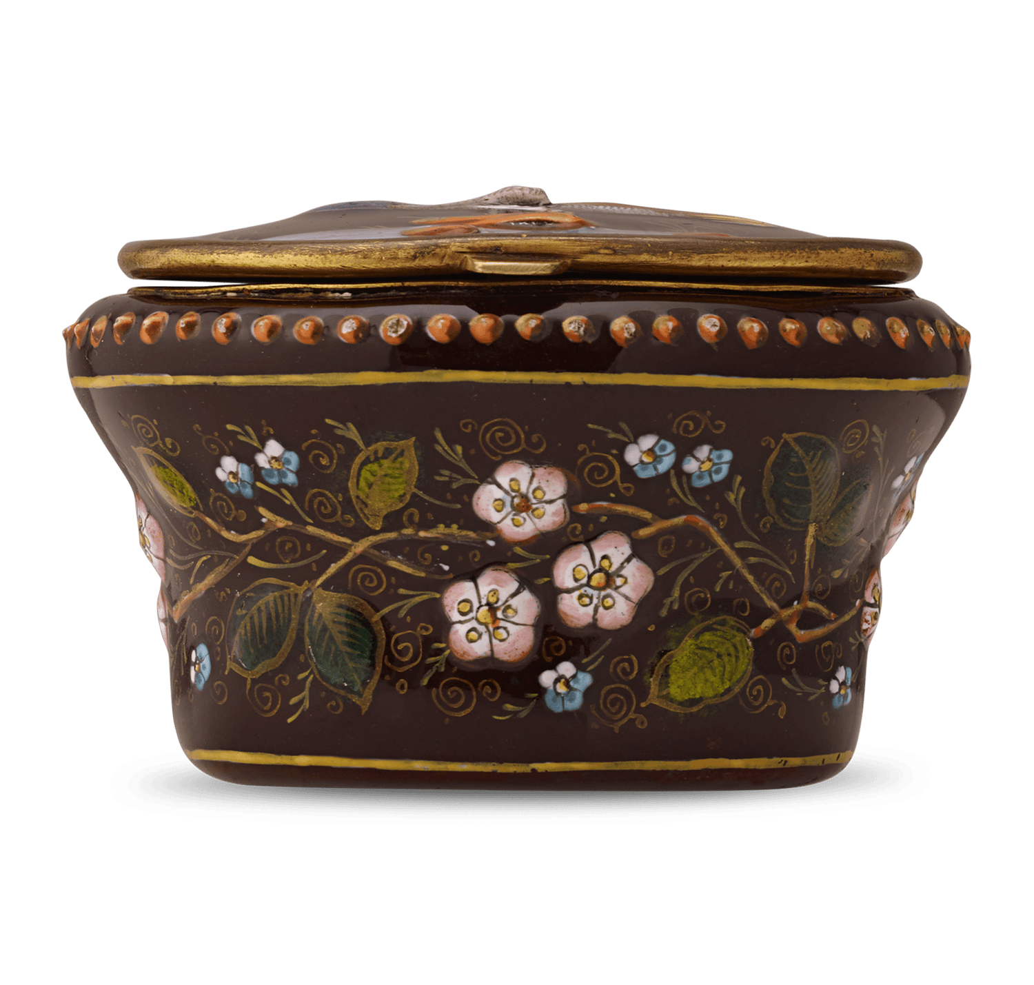 French Limoges Enamel Box