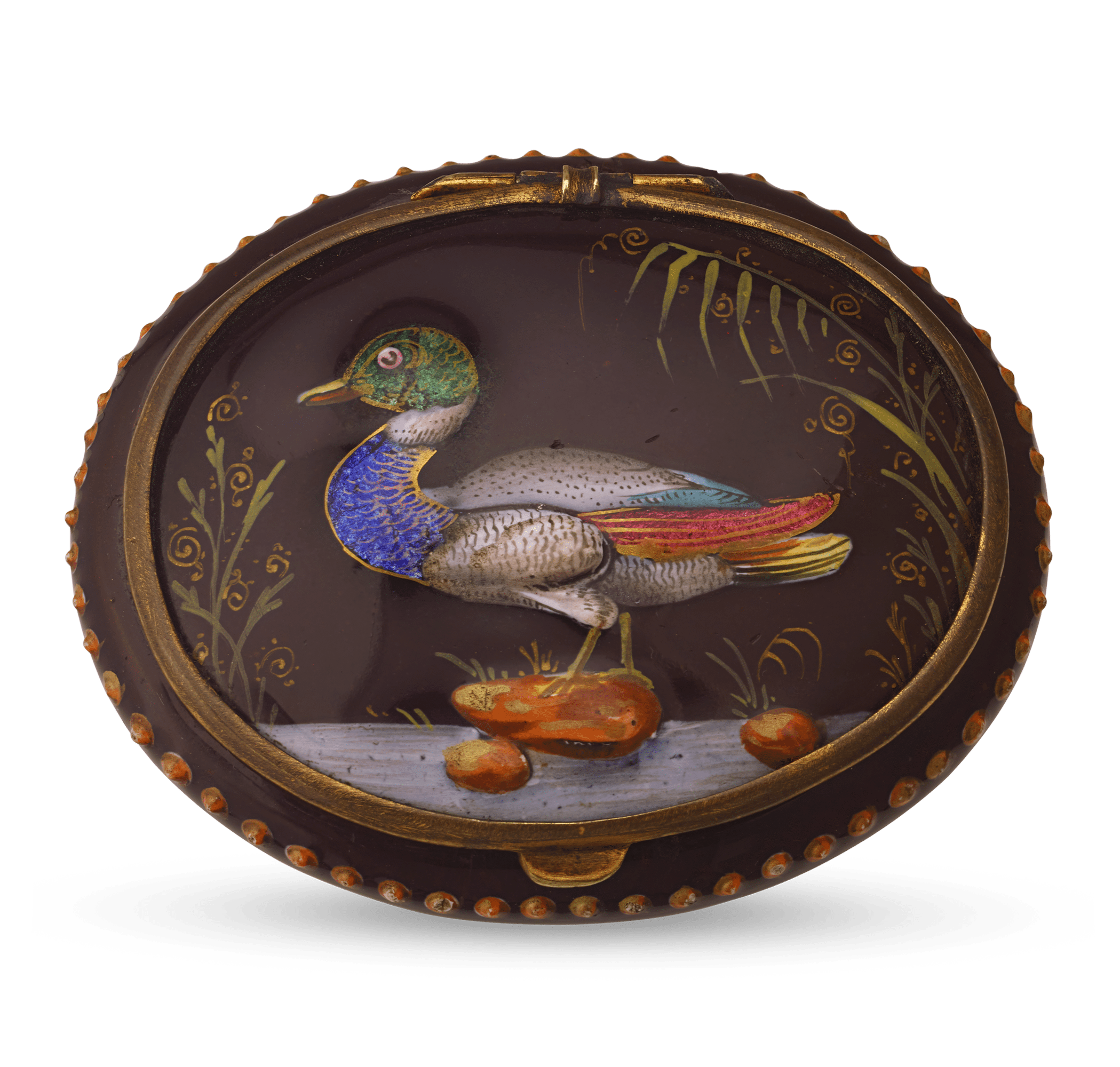 French Limoges Enamel Box