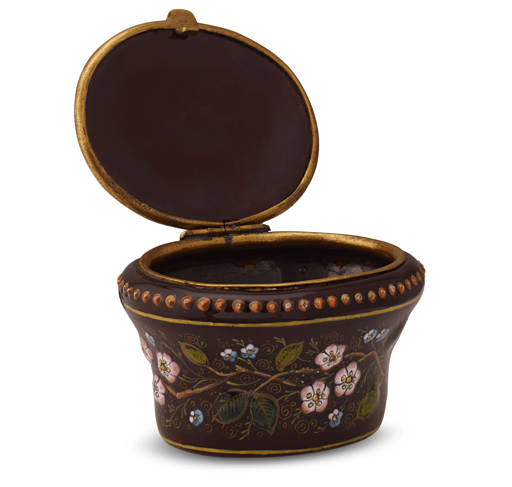 French Limoges Enamel Box