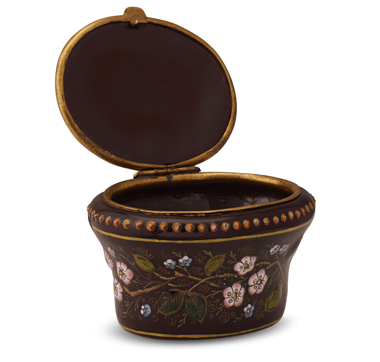 French Limoges Enamel Box