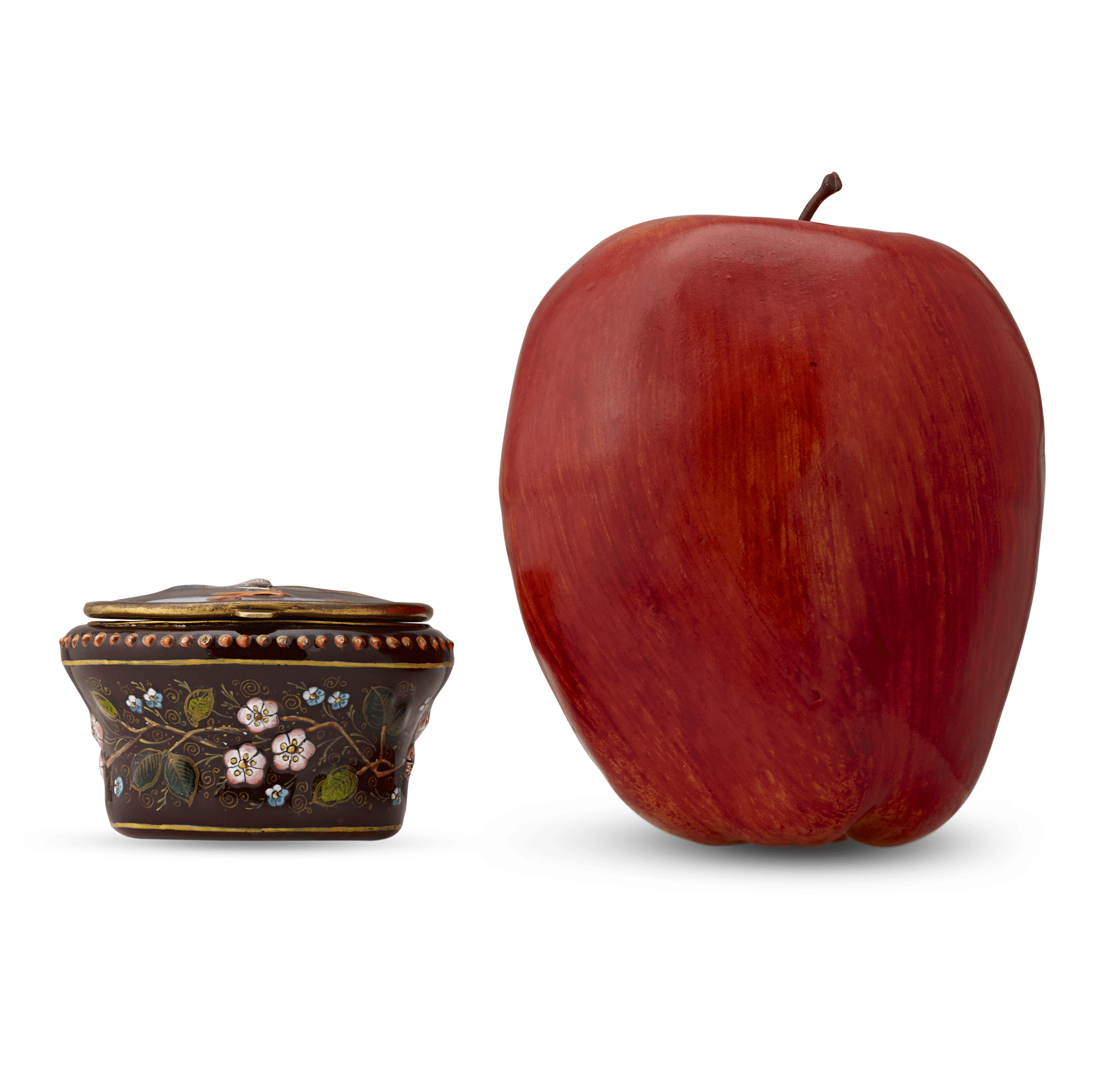 French Limoges Enamel Box