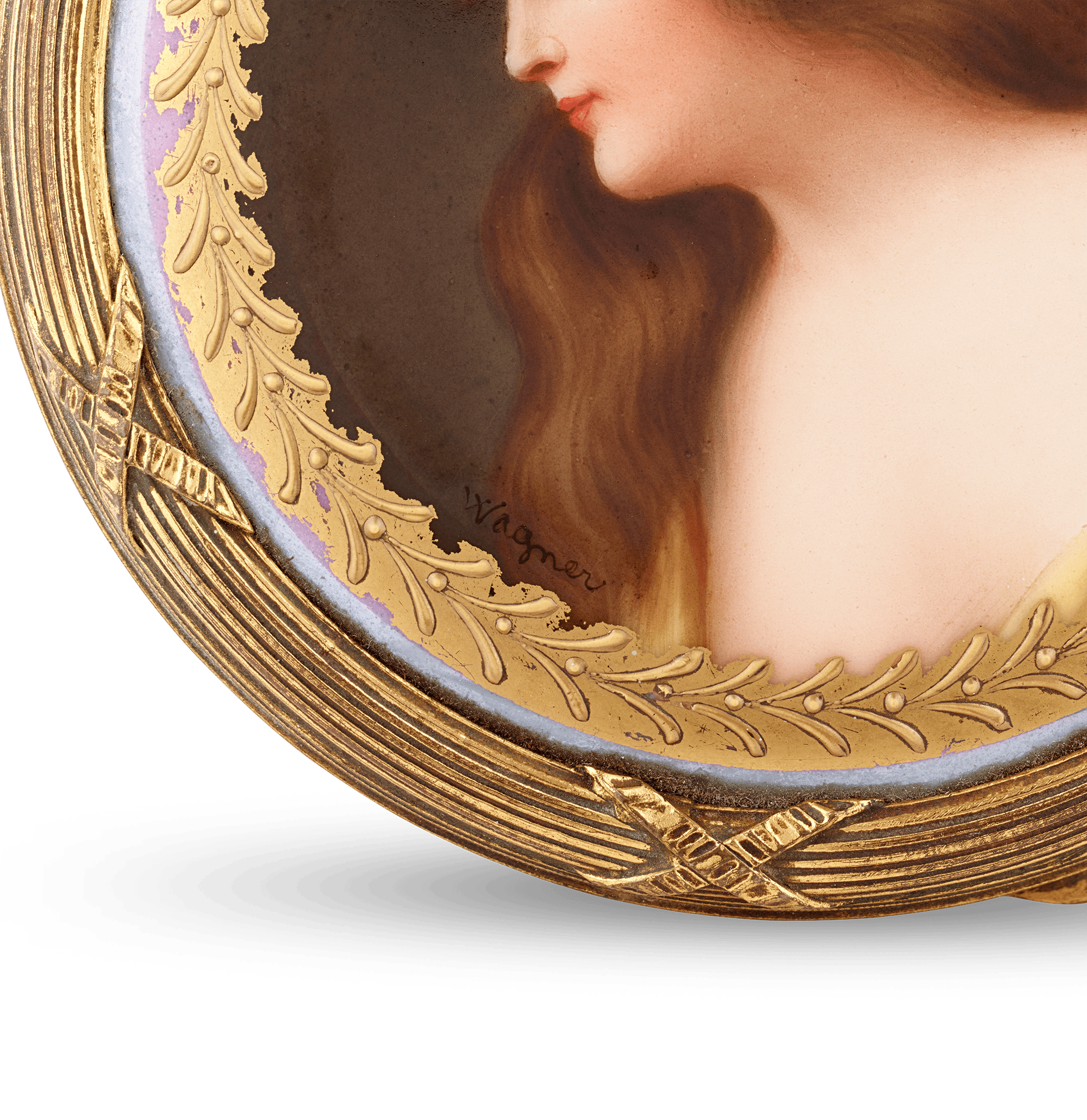 Royal Vienna Porcelain Box by Franz Wagner