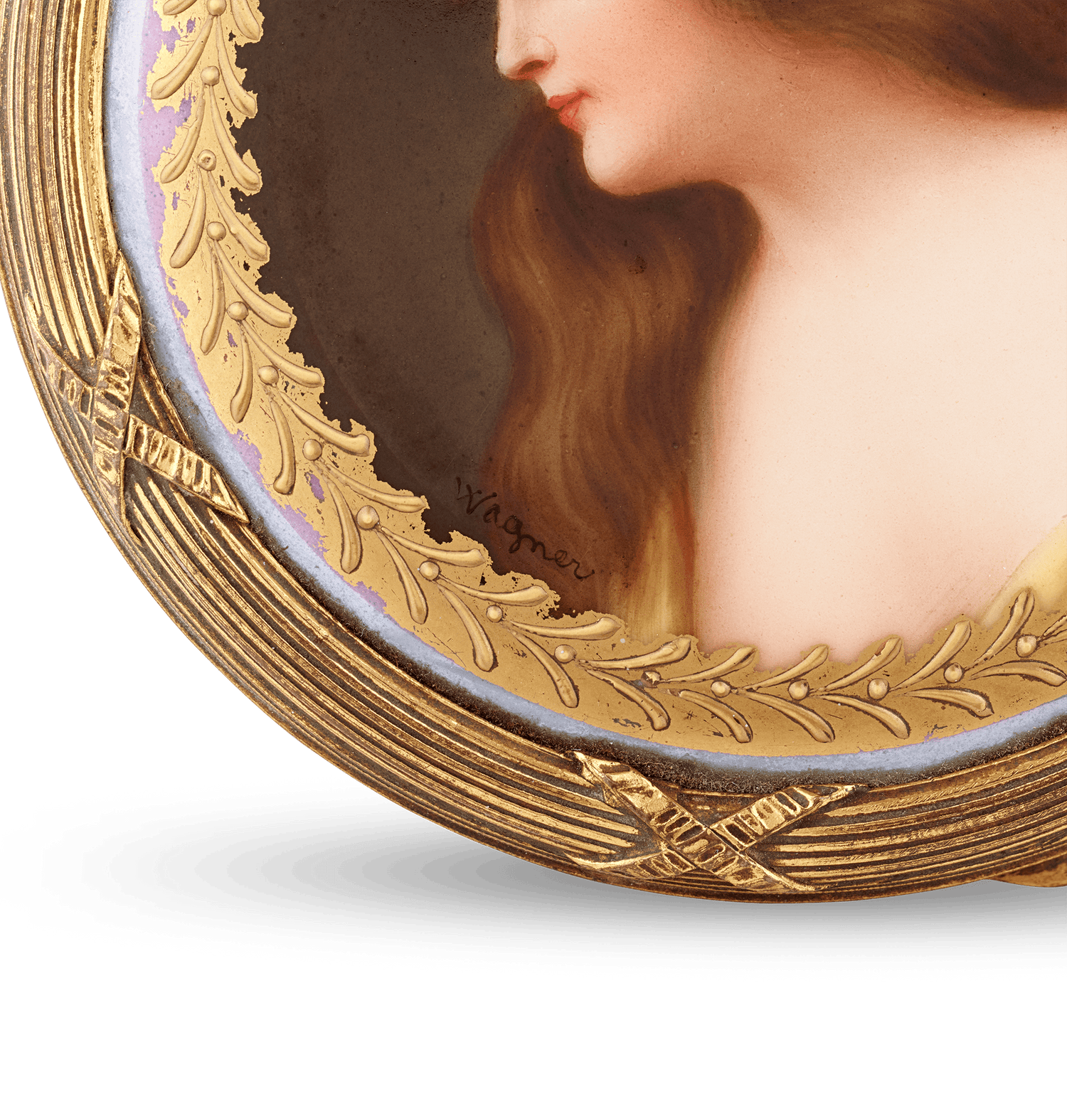 Royal Vienna Porcelain Box by Franz Wagner