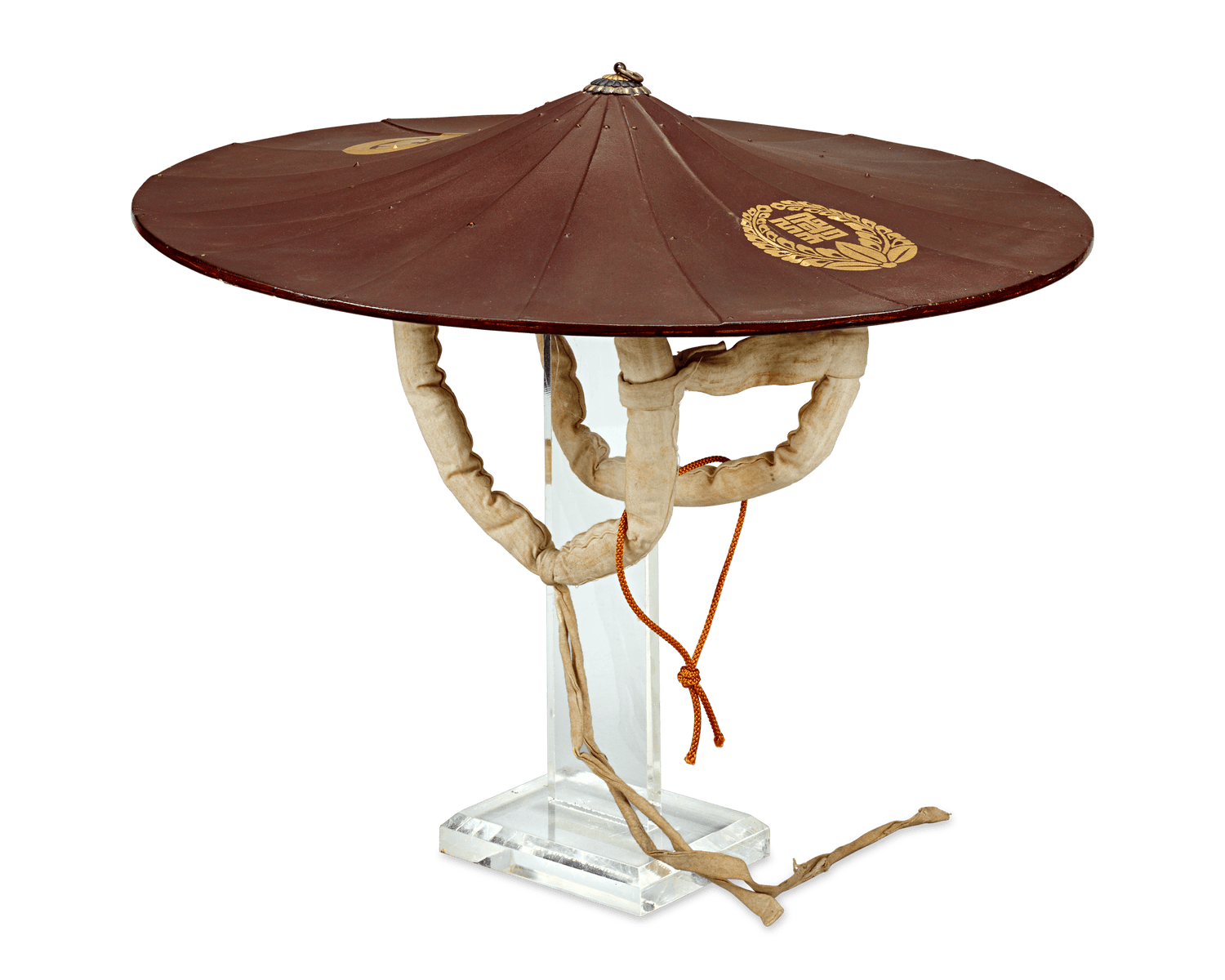 Japanese Lacquered Traveling Hat