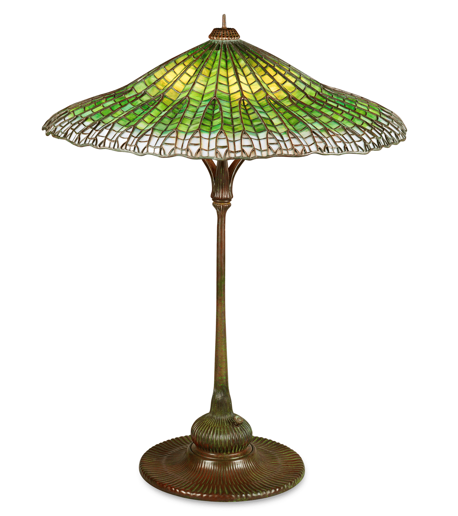 Tiffany Studios Lotus Pagoda Lamp