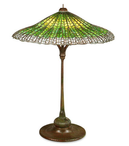 Tiffany Studios Lotus Pagoda Lamp