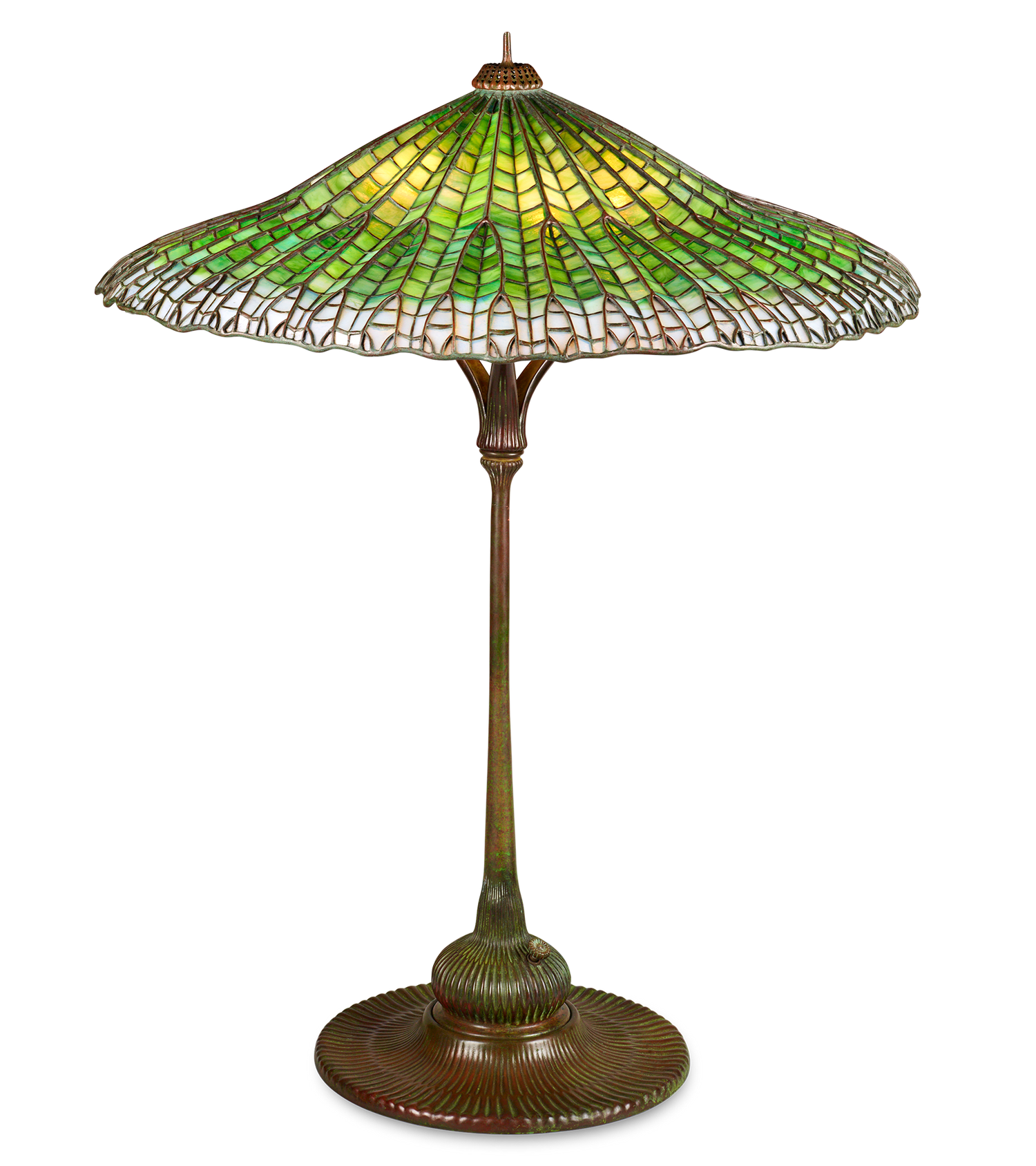 Tiffany Studios Lotus Pagoda Lamp