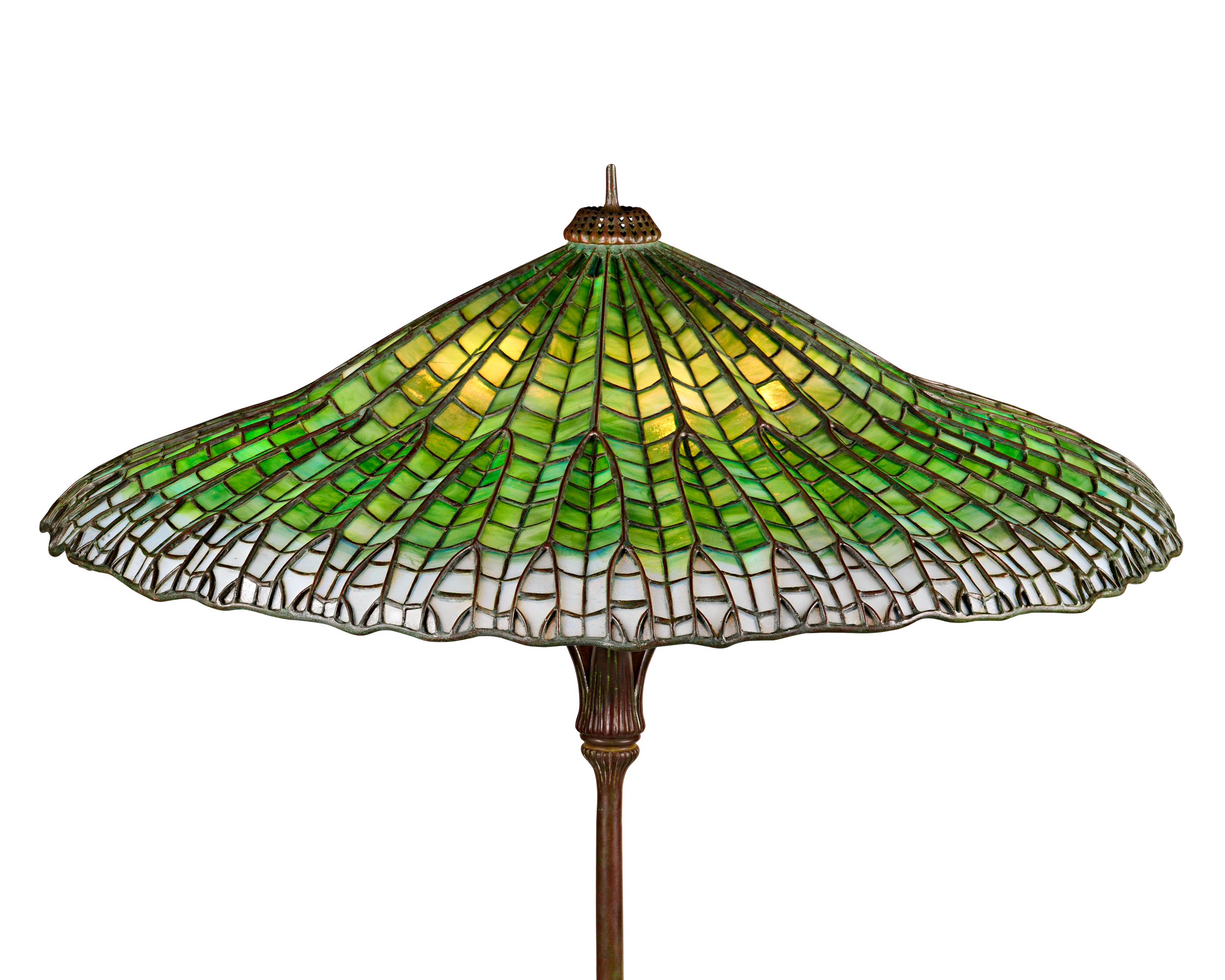 Tiffany Studios Lotus Pagoda Lamp