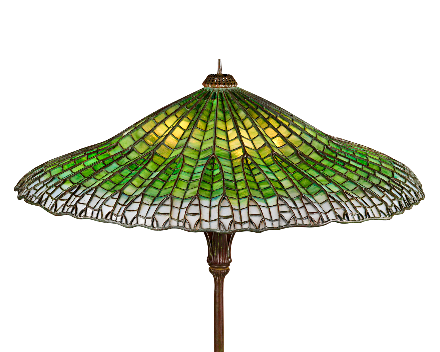 Tiffany Studios Lotus Pagoda Lamp