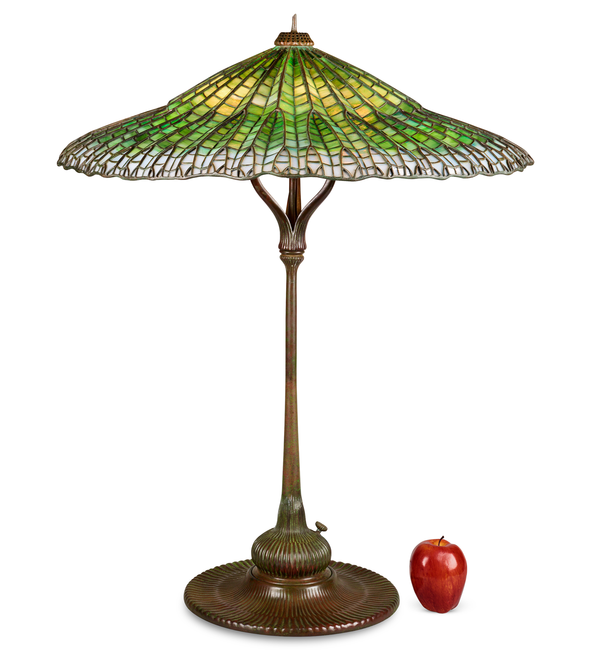 Tiffany Studios Lotus Pagoda Lamp