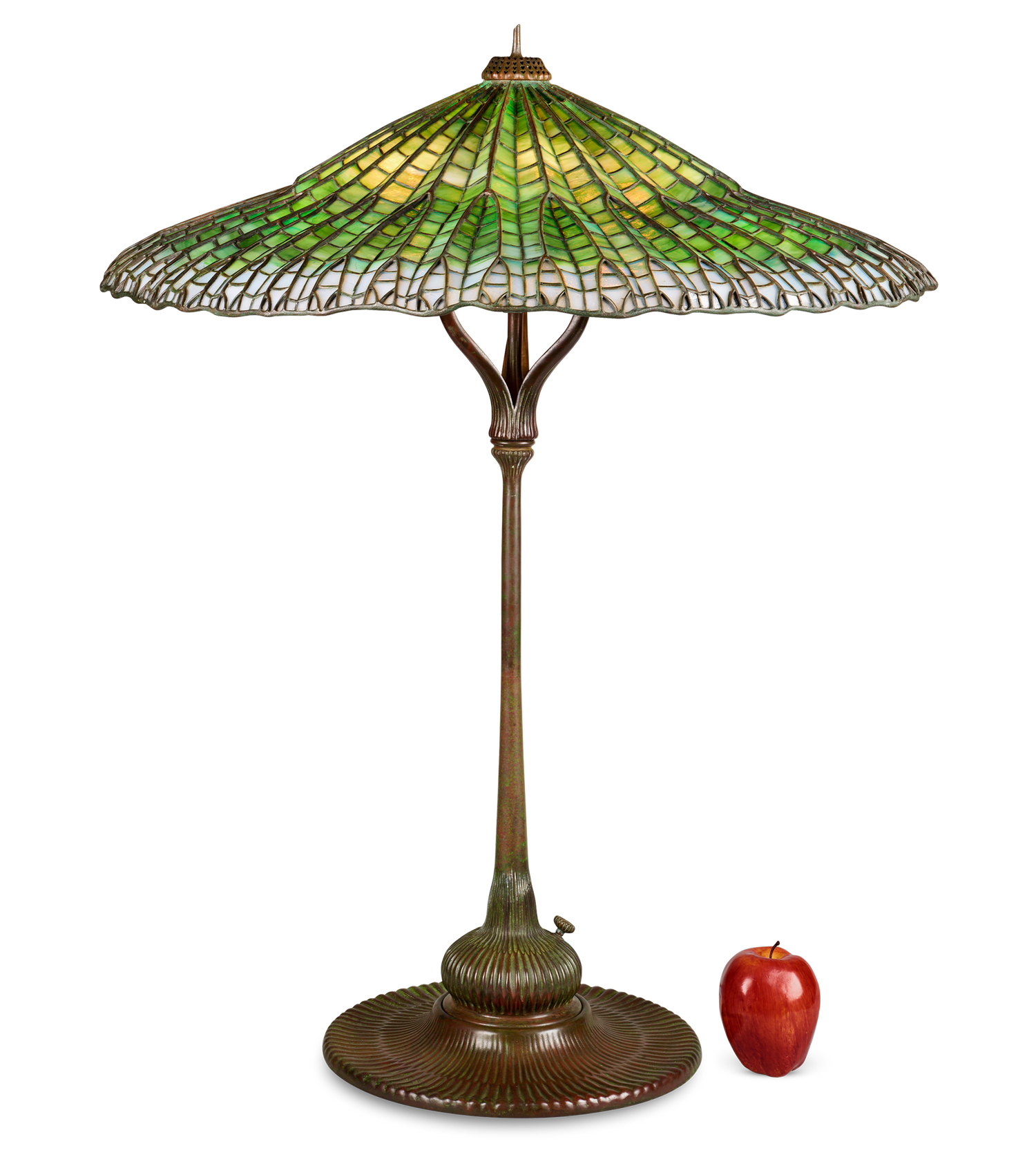 Tiffany Studios Lotus Pagoda Lamp