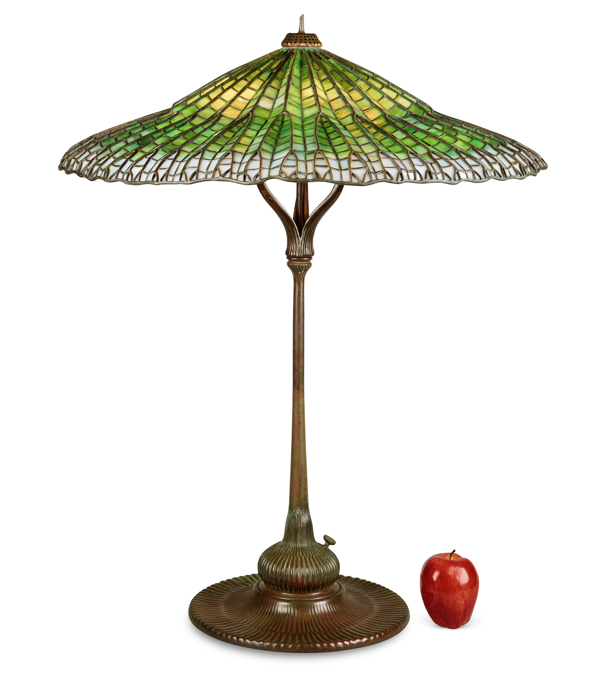 Tiffany Studios Lotus Pagoda Lamp