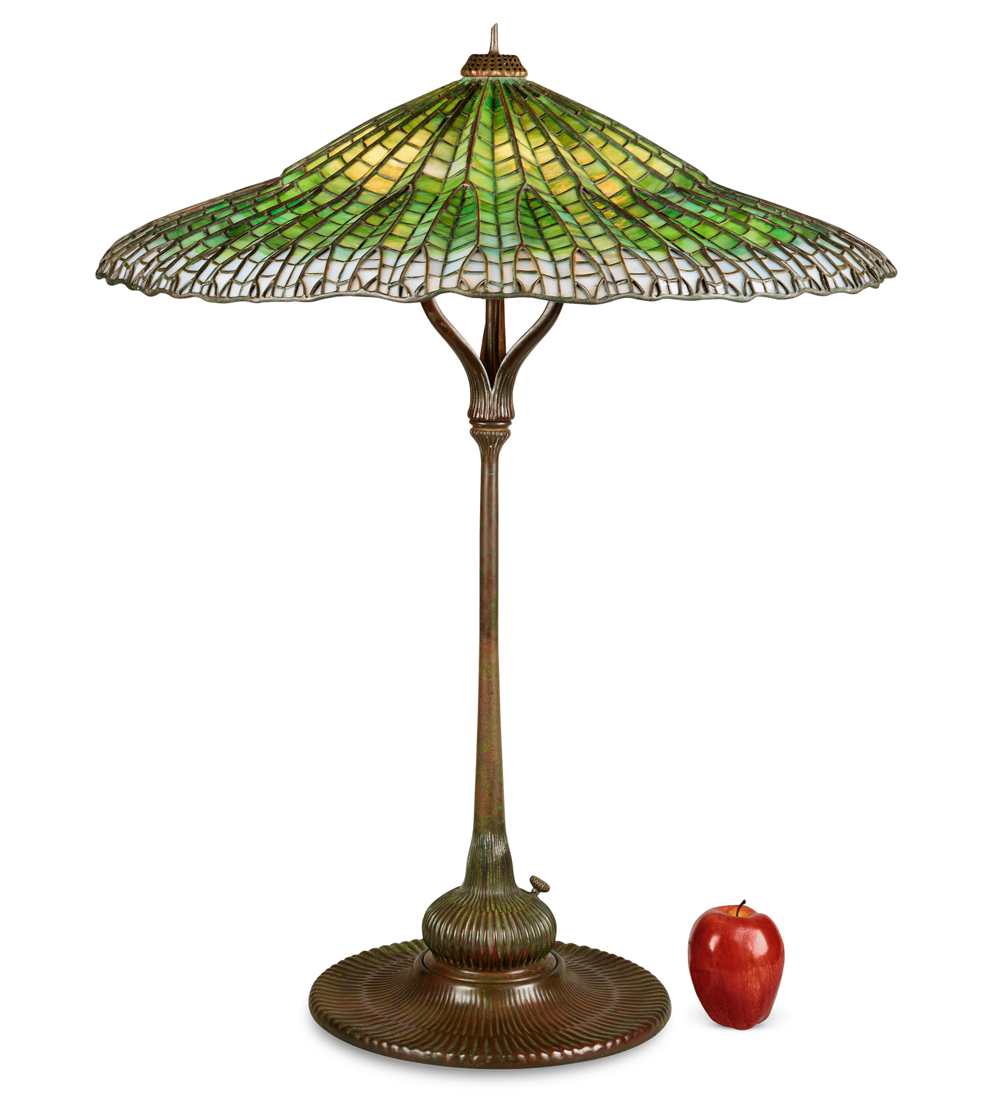 Tiffany Studios Lotus Pagoda Lamp