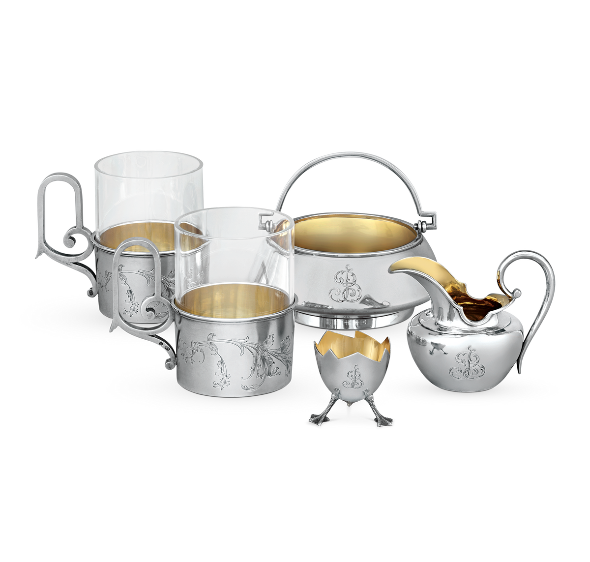 Fabergé Silver Service