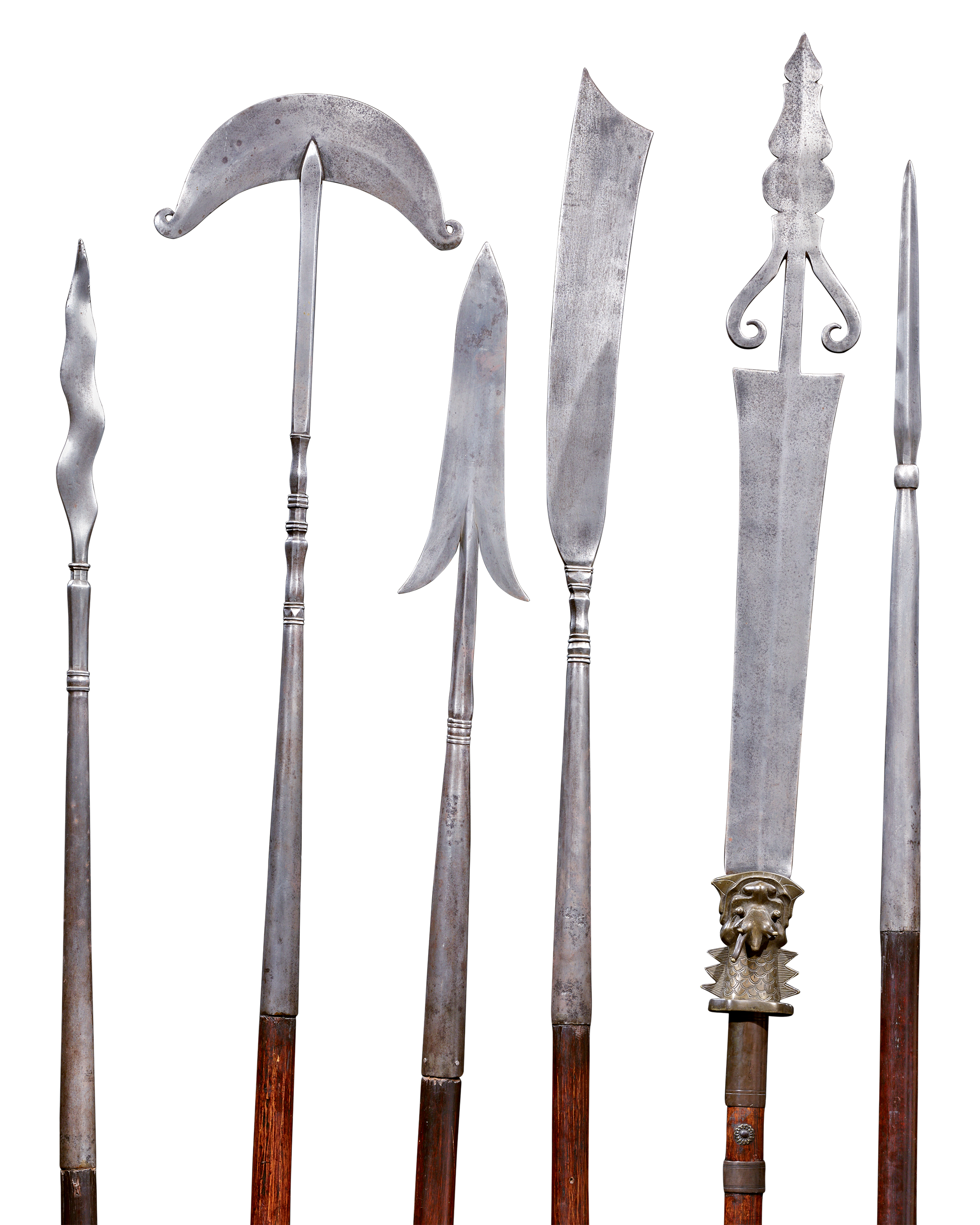 Collection of Six Asian Weapons