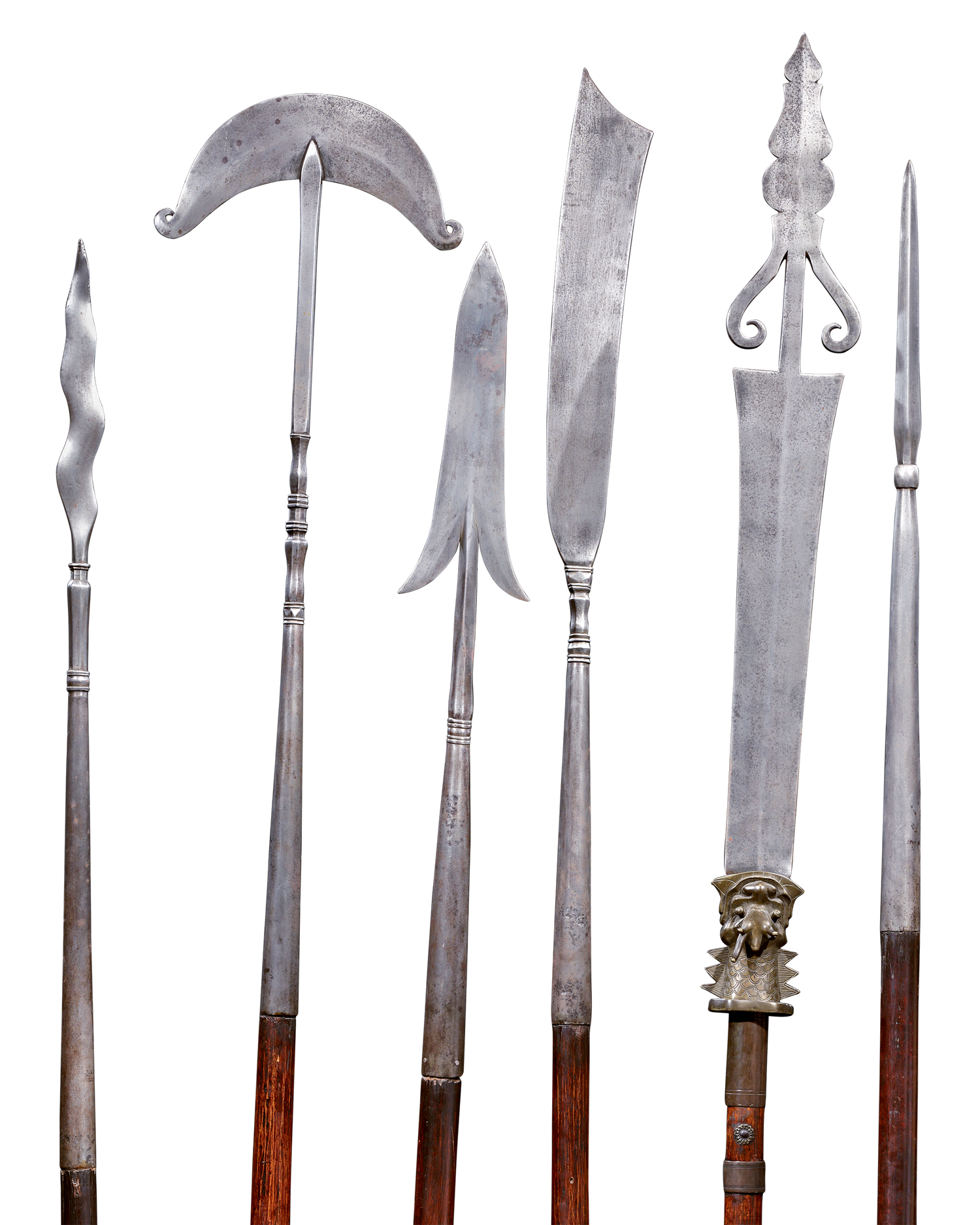 Collection of Six Asian Weapons