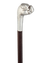 Silver Bulldog Cane