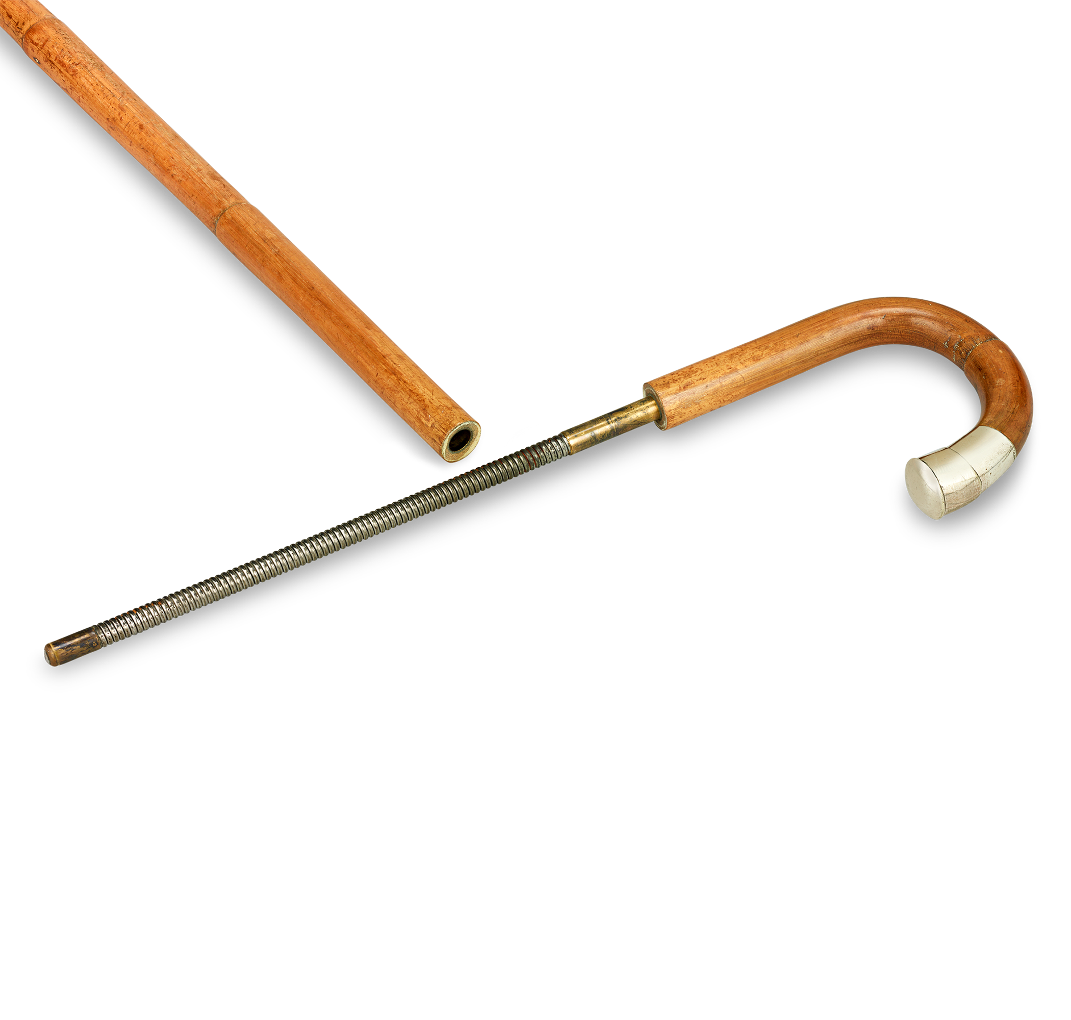 Crutch Handle Blackjack Cane