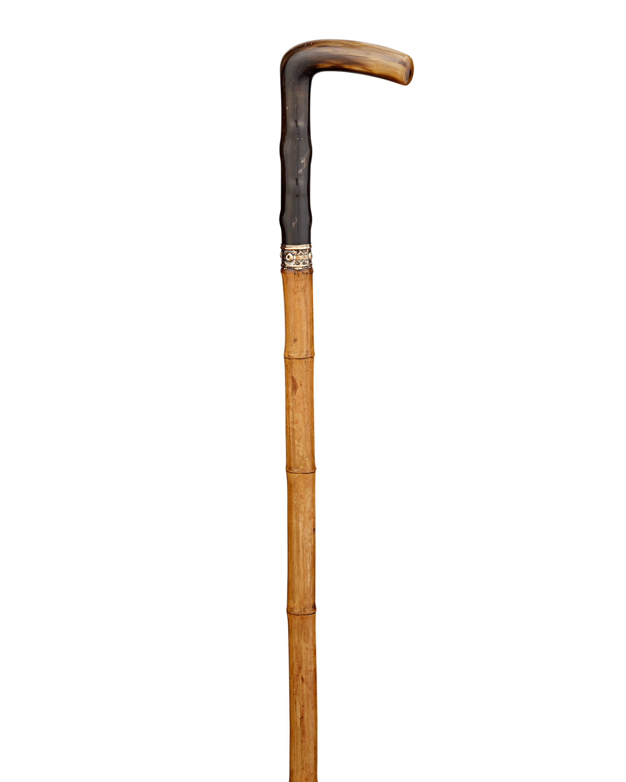 Square Horn Knob Dagger Cane