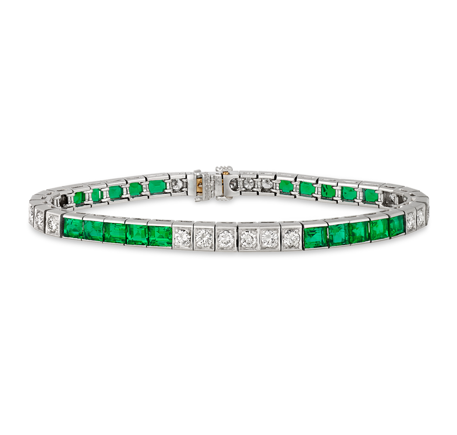 Tiffany & Co. Emerald Line Bracelet, 4.00 Carats