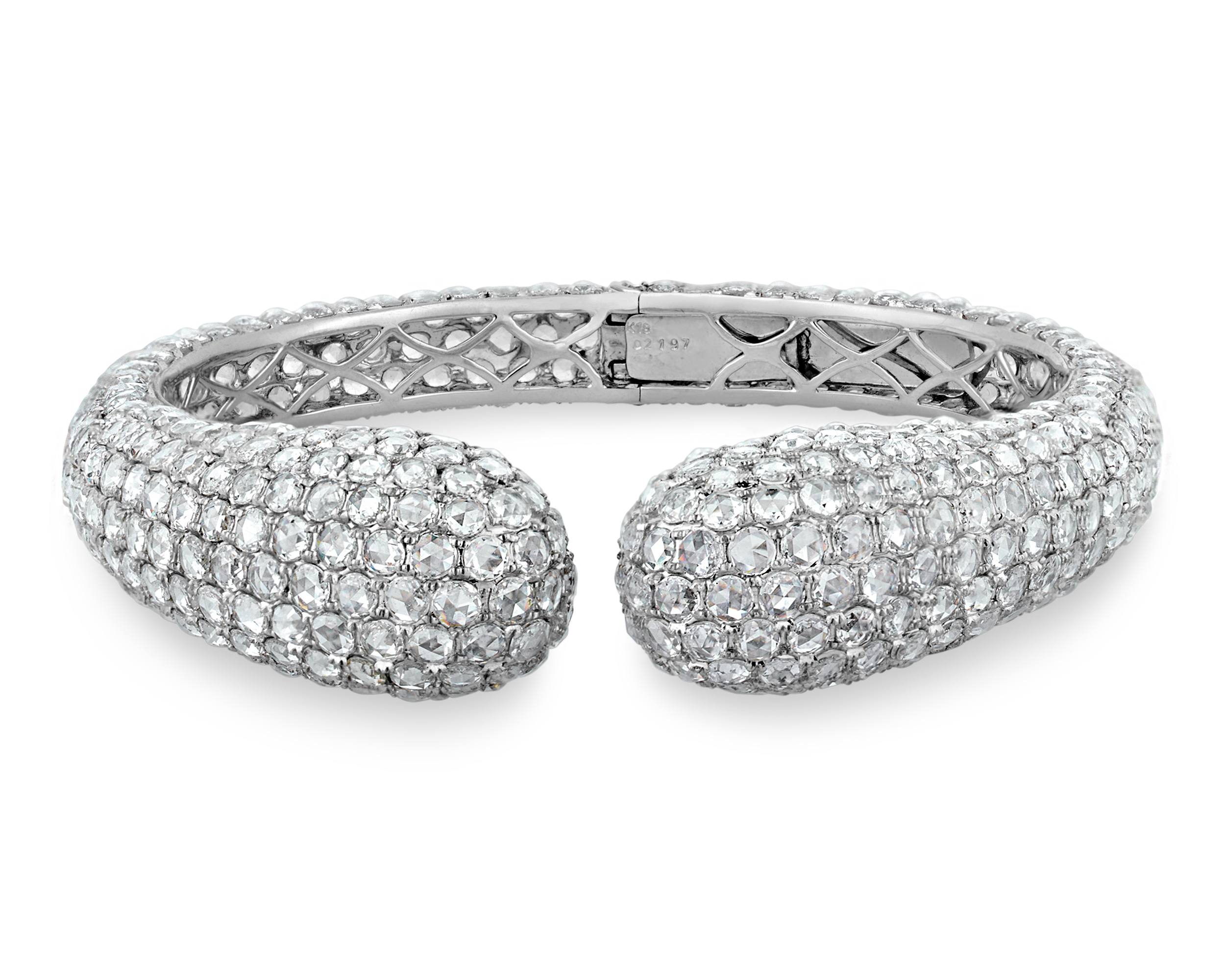 Diamond Bangle, 21.97 carats