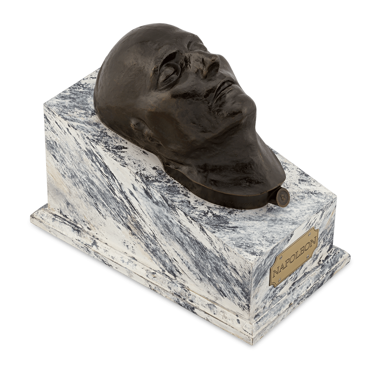 Bronze Napoleon I Death Mask, from the Dr. Antommarchi Cast