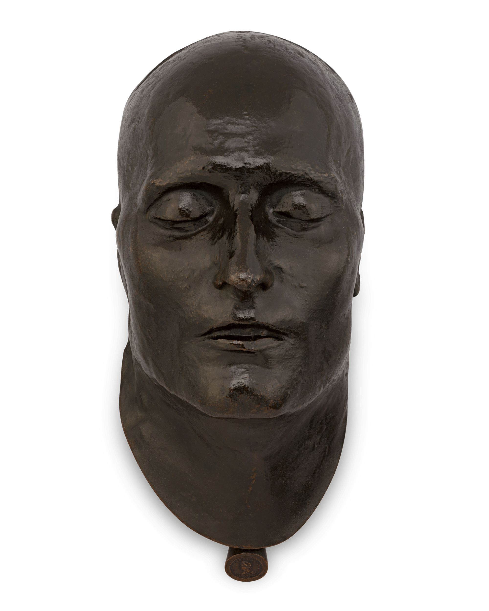 Bronze Napoleon I Death Mask, from the Dr. Antommarchi Cast