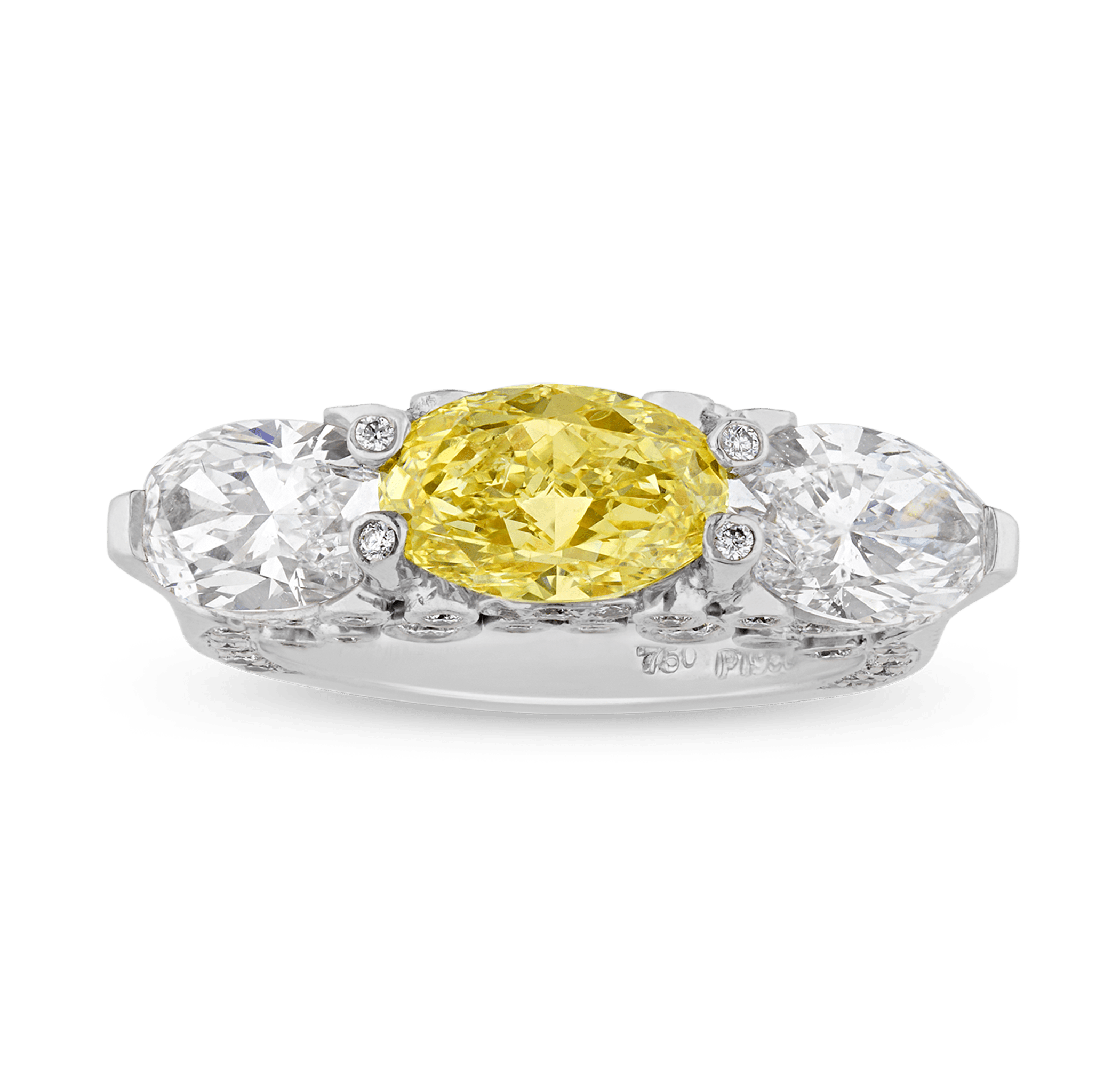 Fancy Yellow Diamond Ring, 1.81 Carats