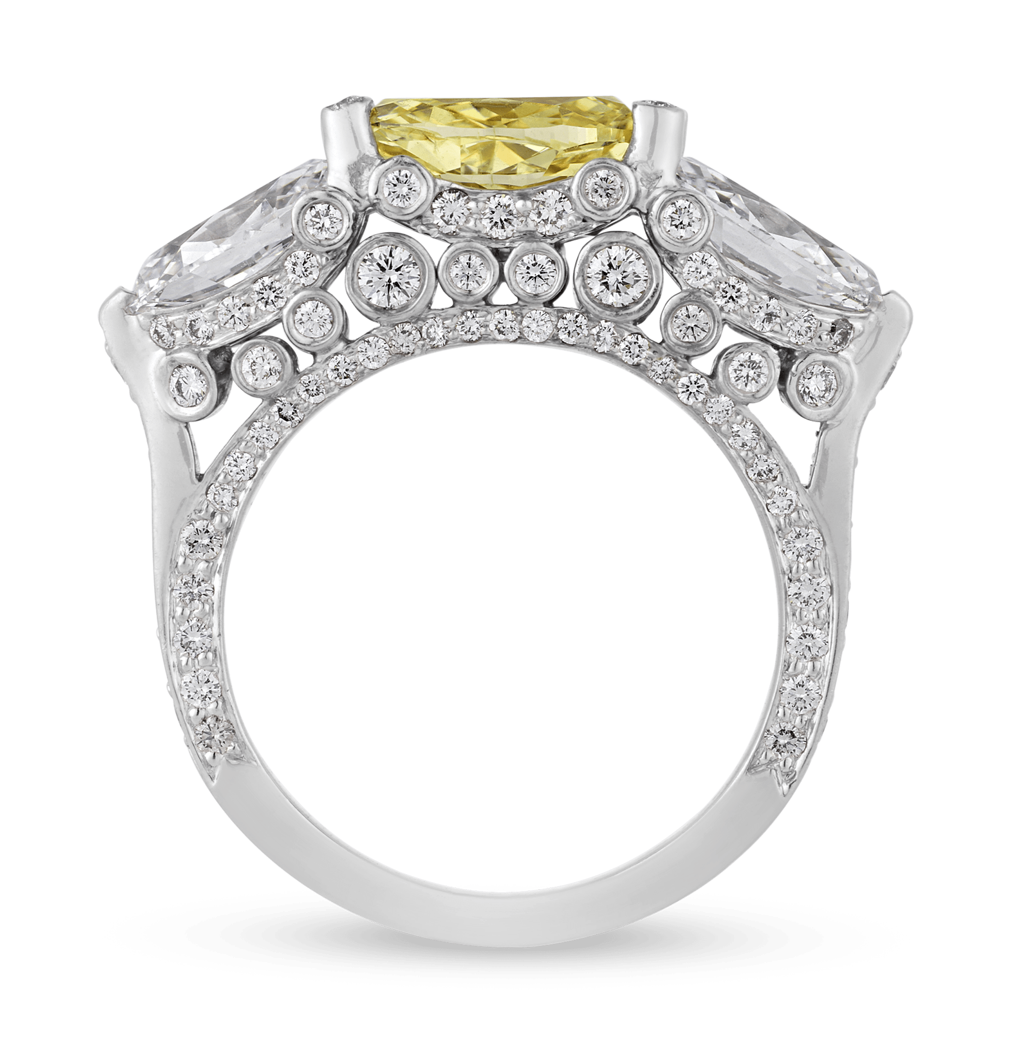 Fancy Yellow Diamond Ring, 1.81 Carats