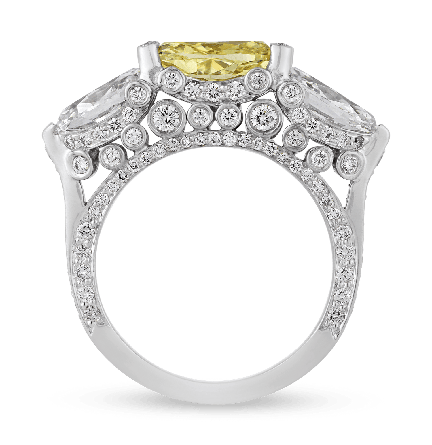 Fancy Yellow Diamond Ring, 1.81 Carats