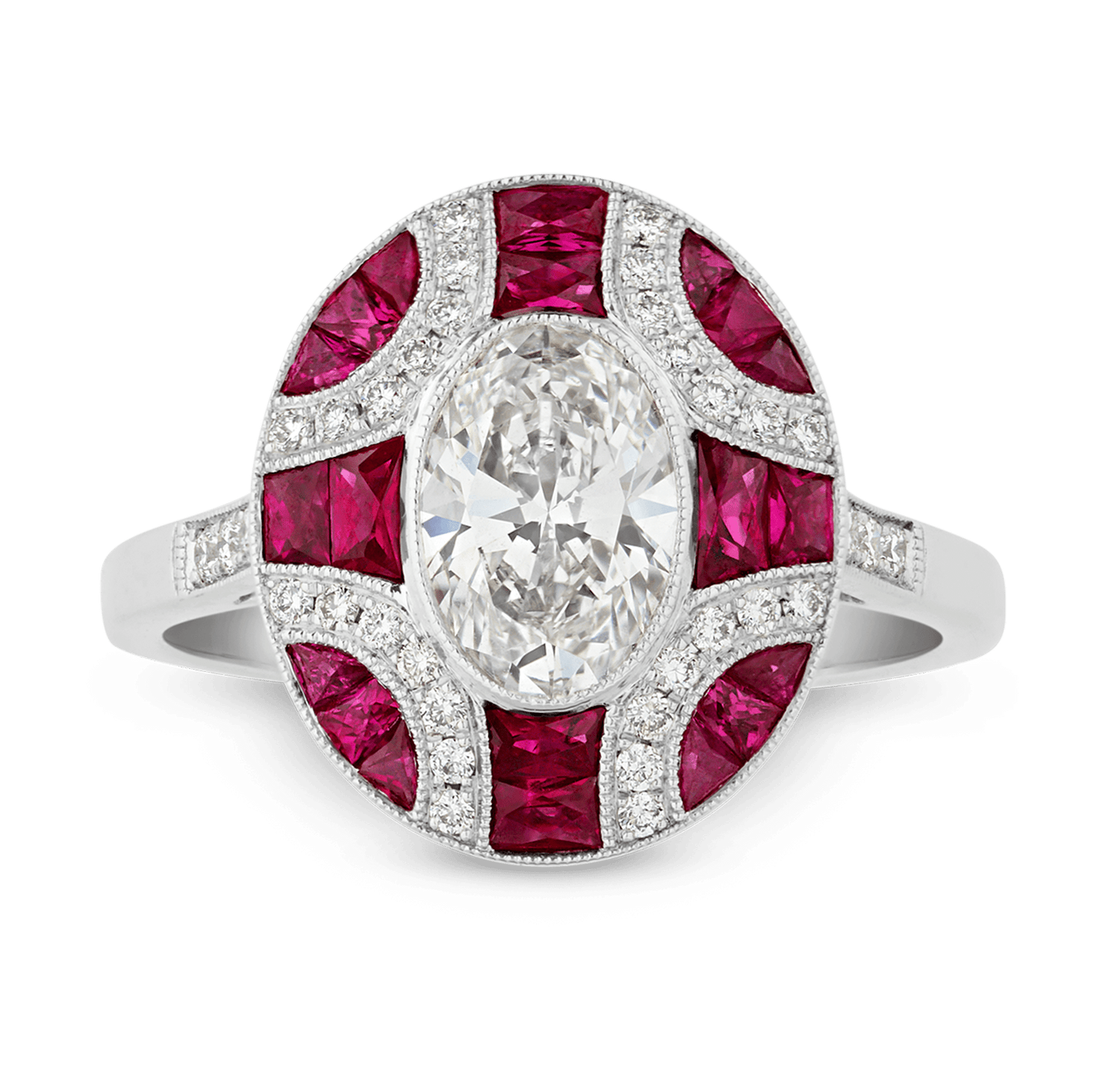 Diamond and Ruby Ring