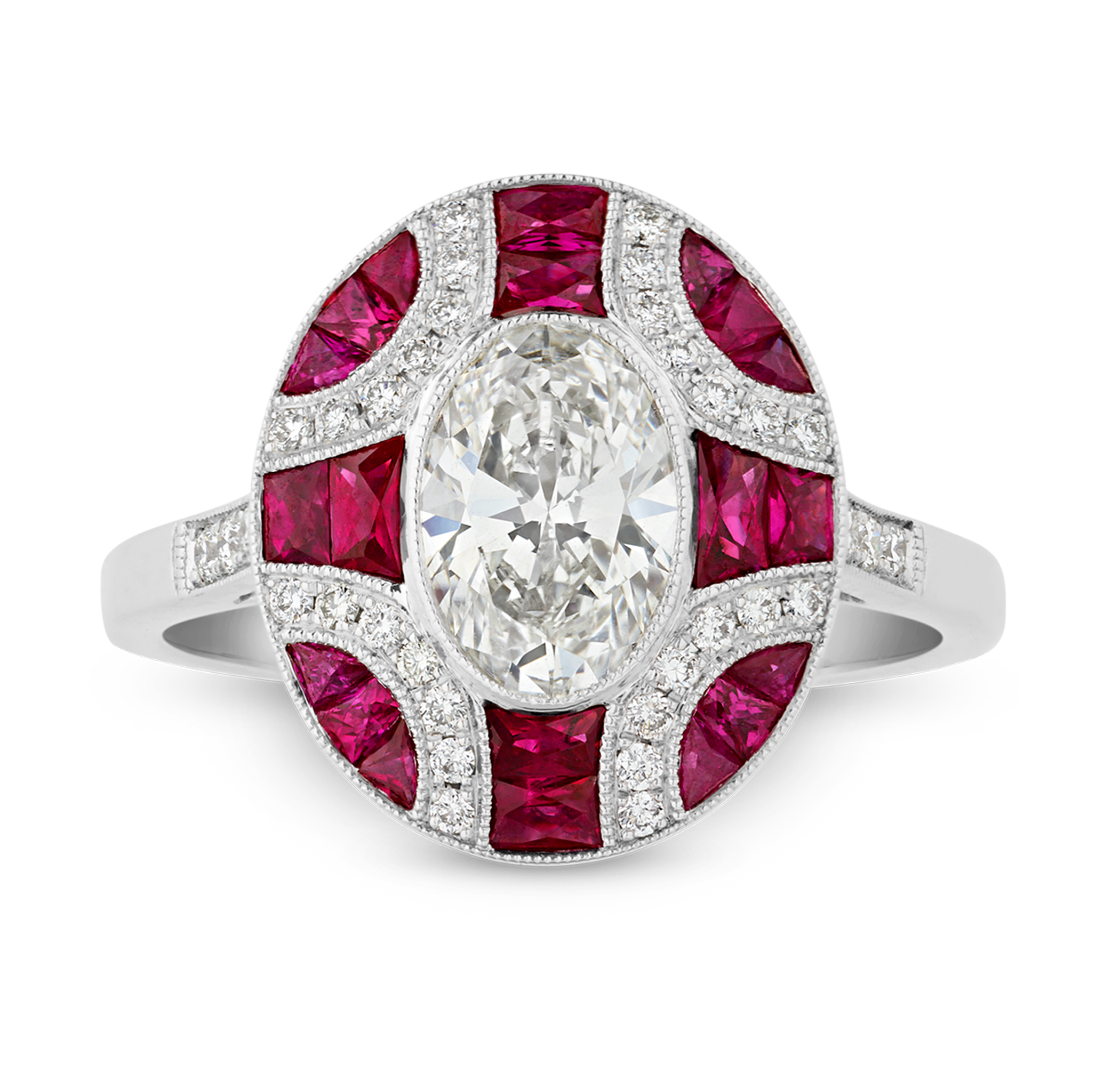 Diamond and Ruby Ring