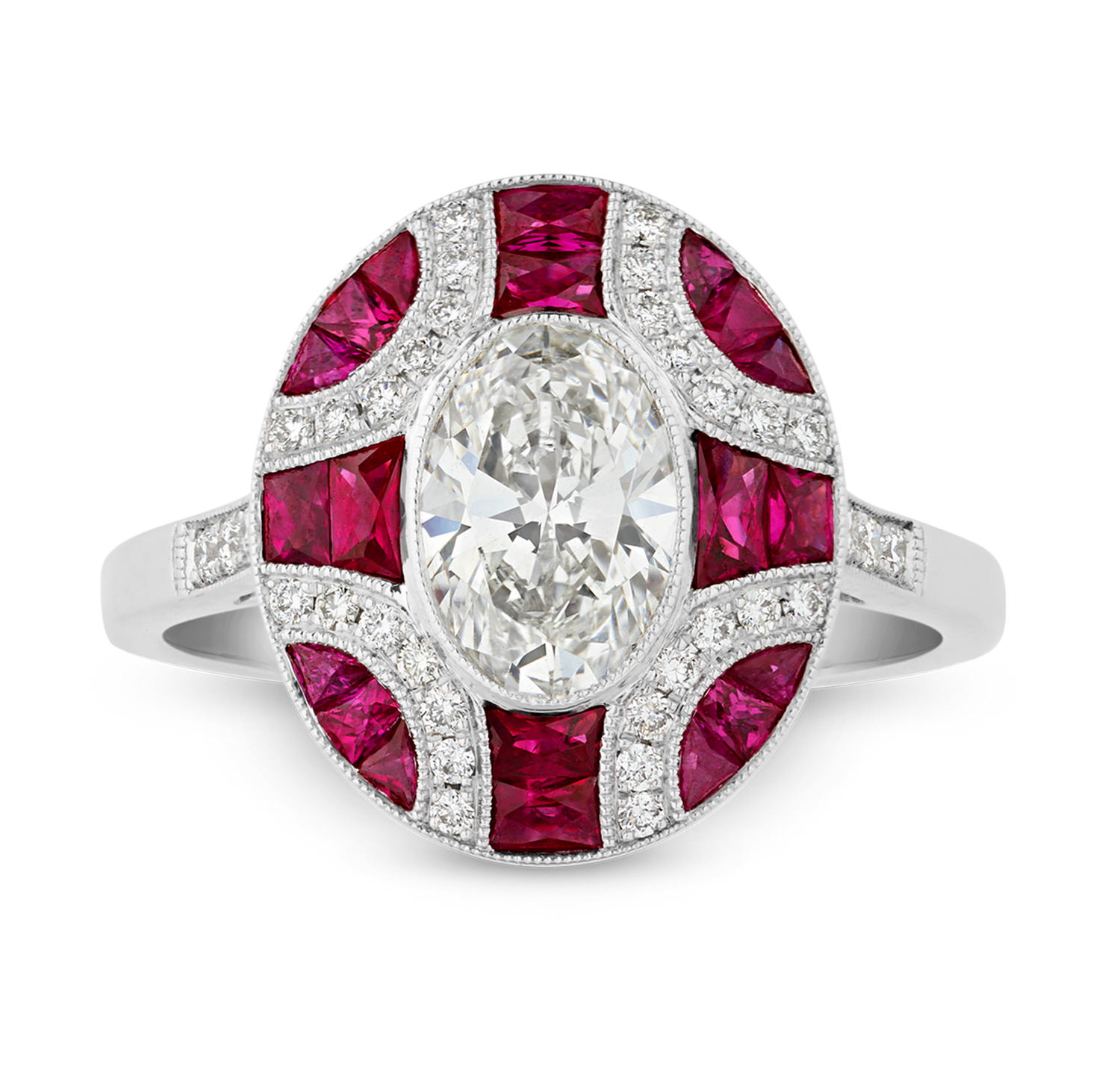 Diamond and Ruby Ring