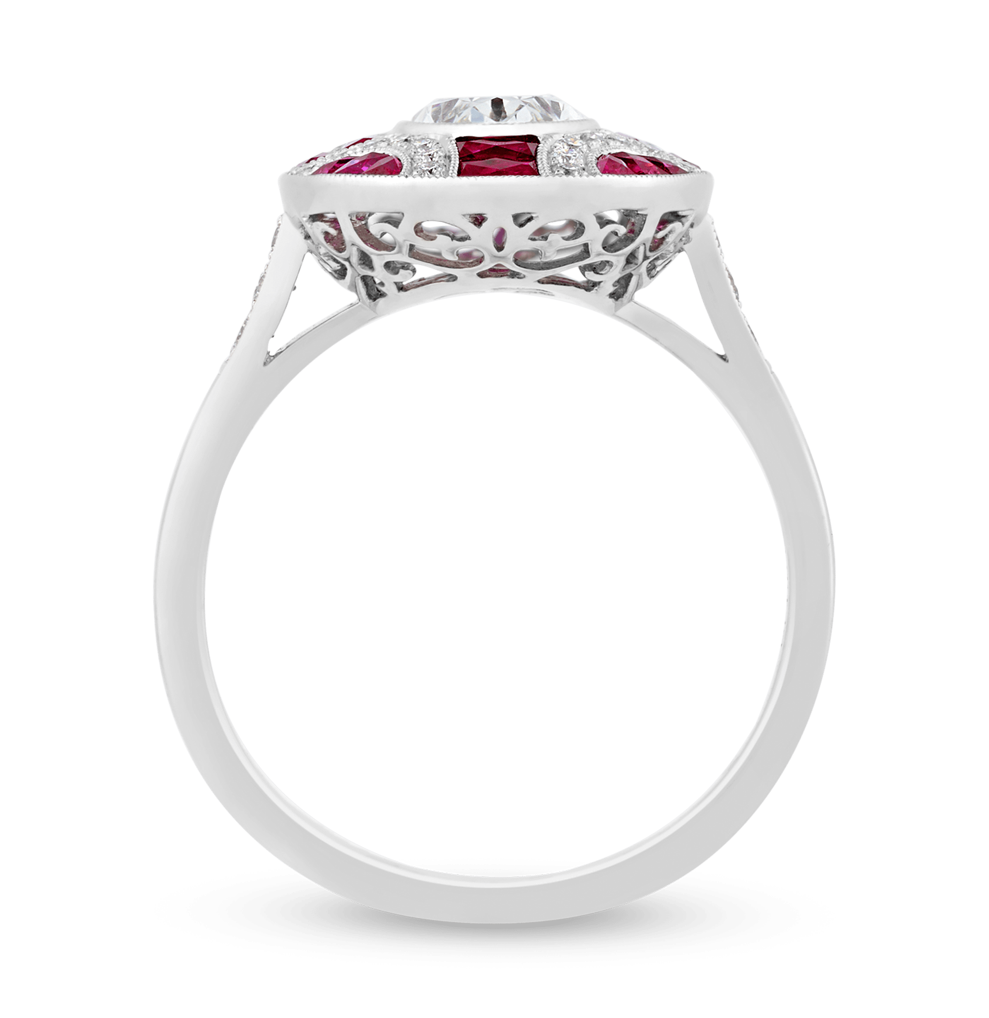 Diamond and Ruby Ring