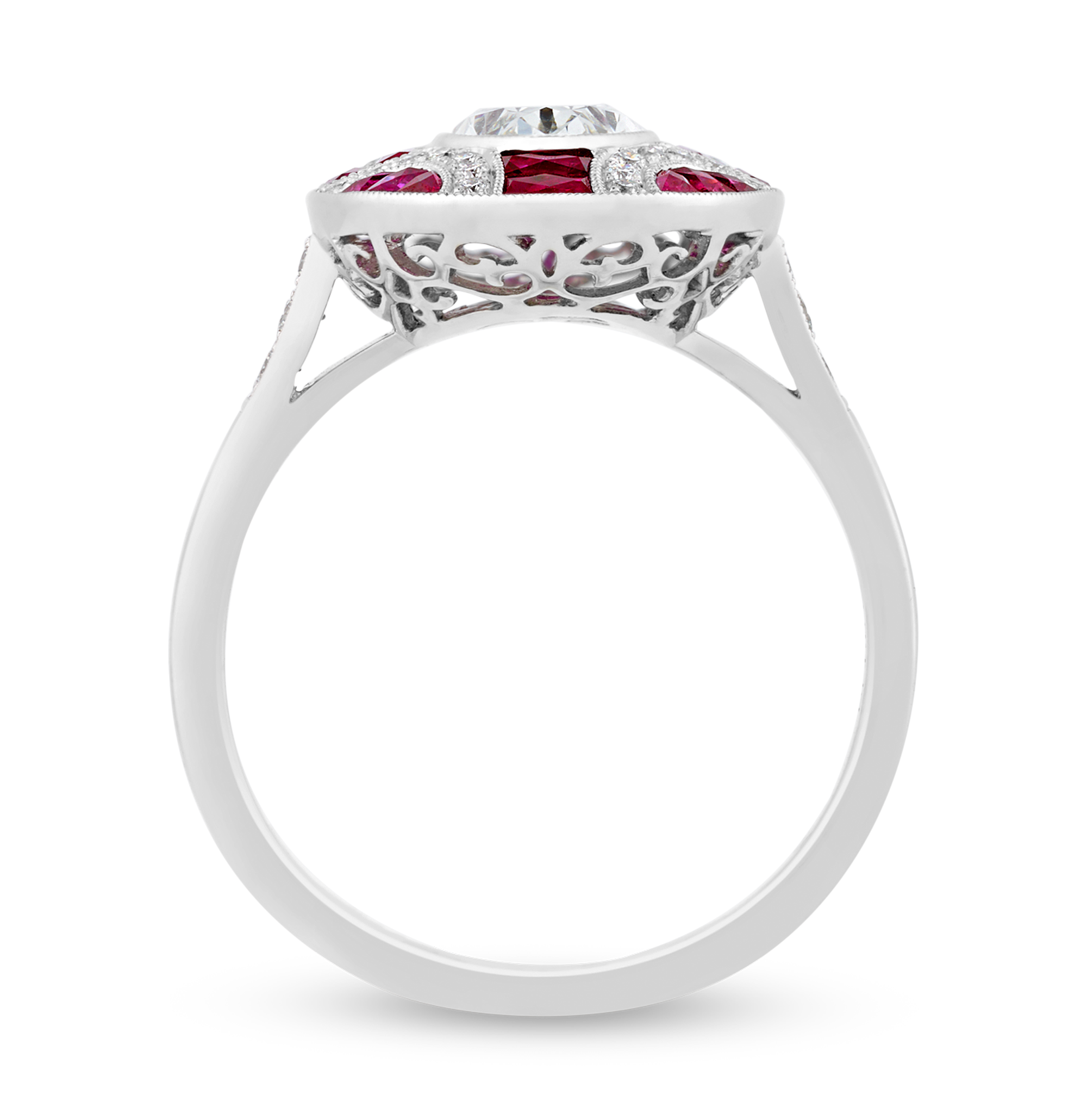 Diamond and Ruby Ring