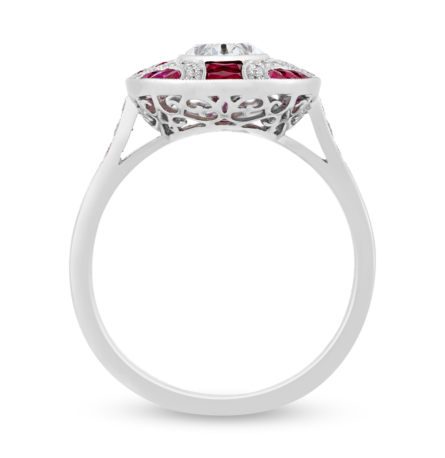 Diamond and Ruby Ring