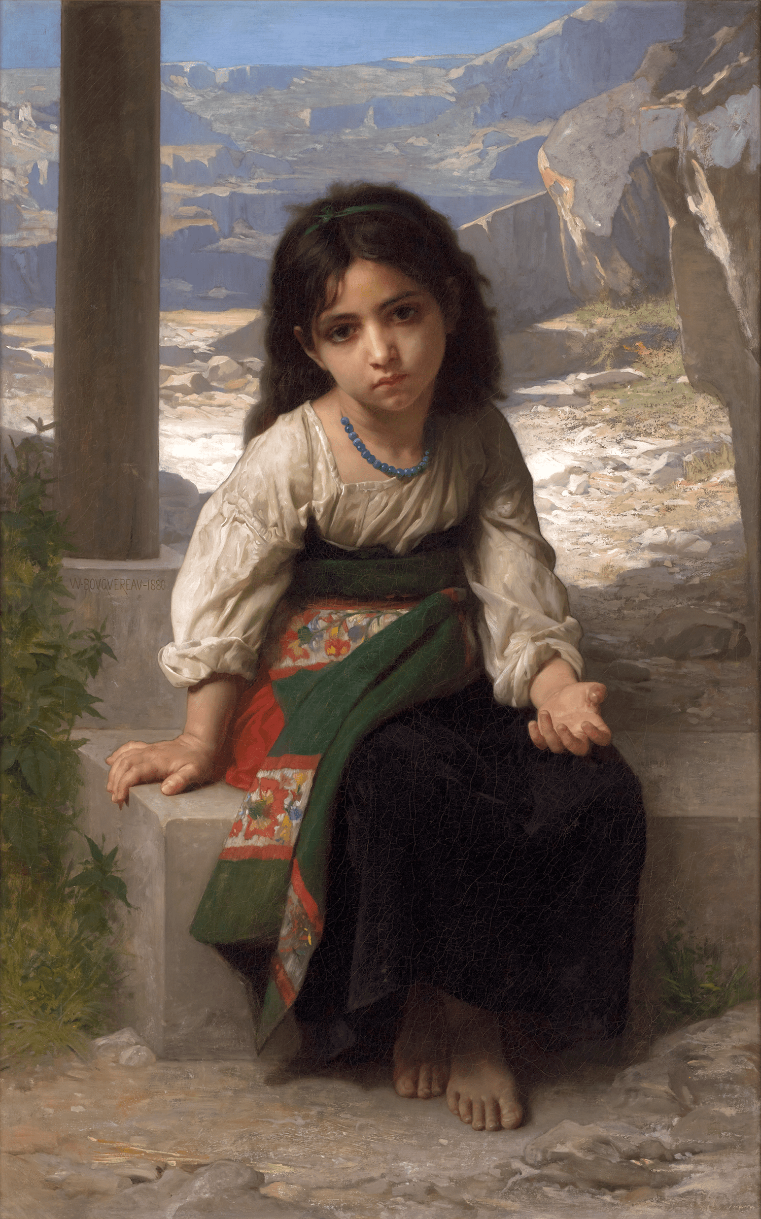 Petite Mendiante by William-Adolphe Bouguereau