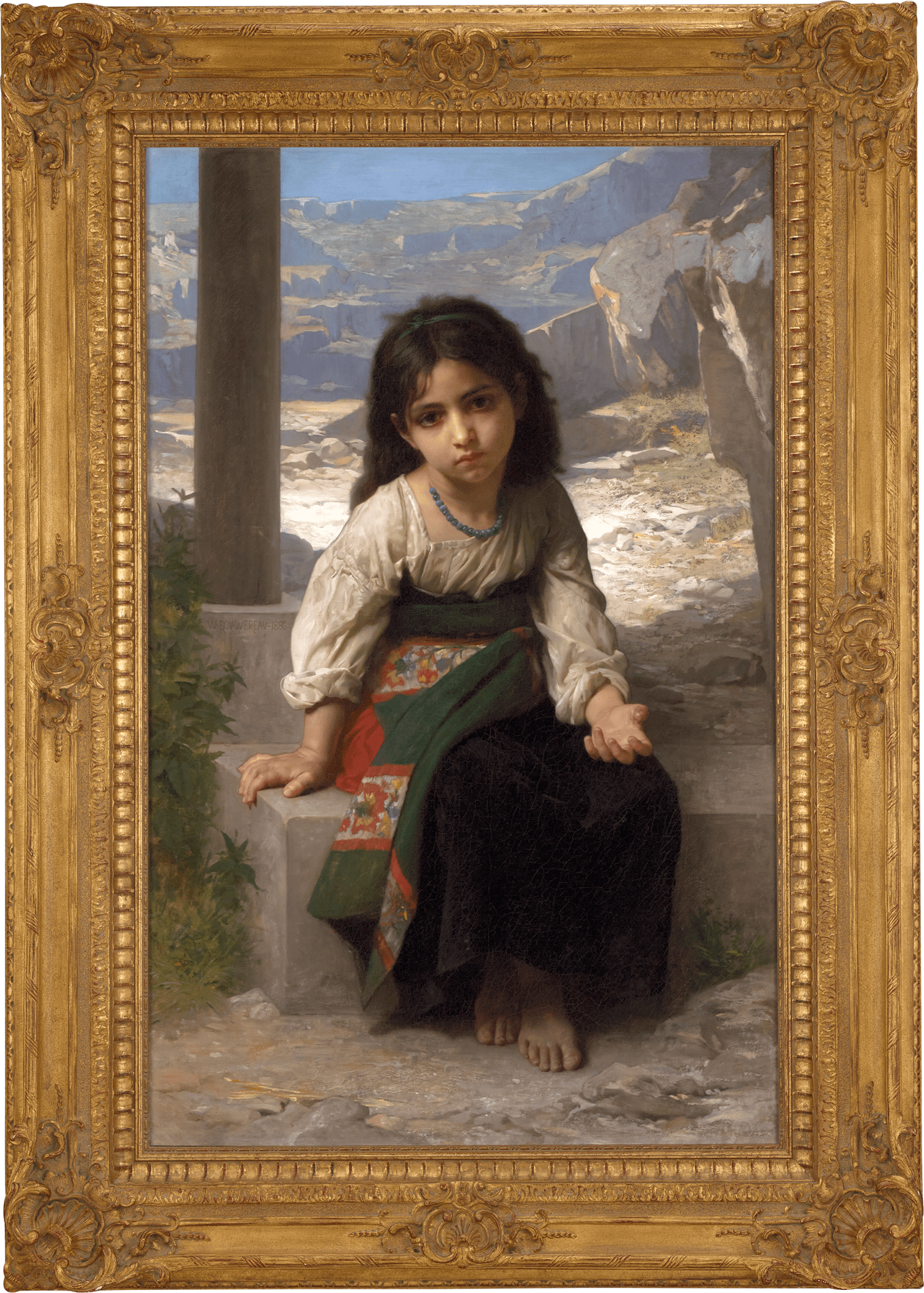 Petite Mendiante by William-Adolphe Bouguereau