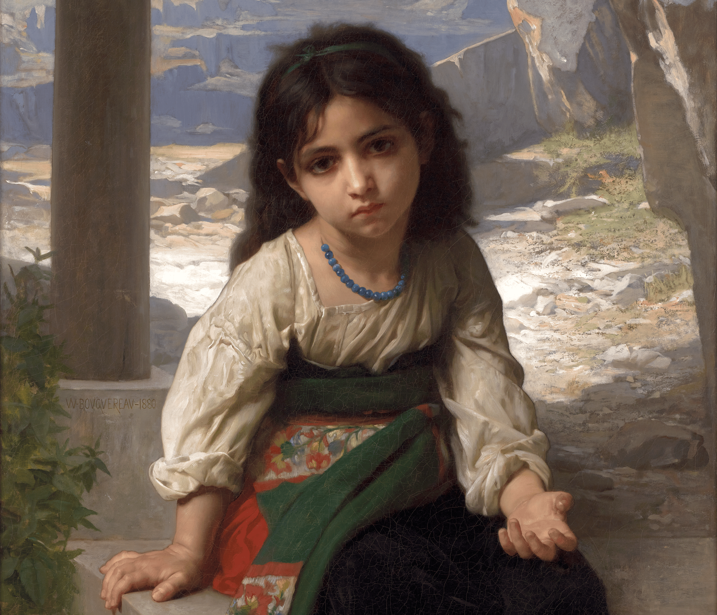 Petite Mendiante by William-Adolphe Bouguereau