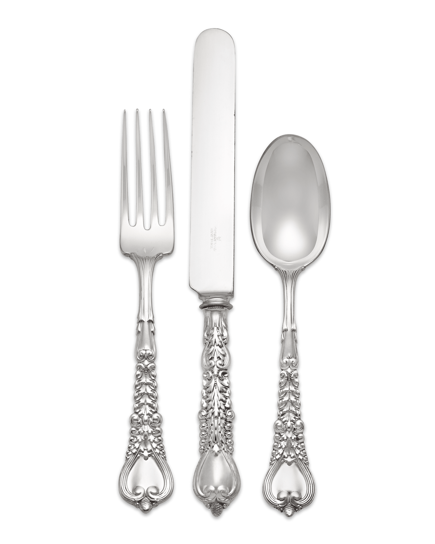 Tiffany & Co. Florentine Flatware Service, 202 Pieces