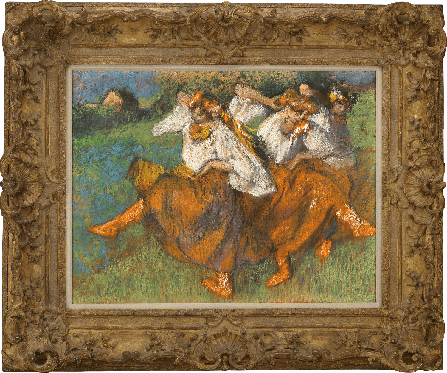 Ukrainian Dancers by Edgar Degas