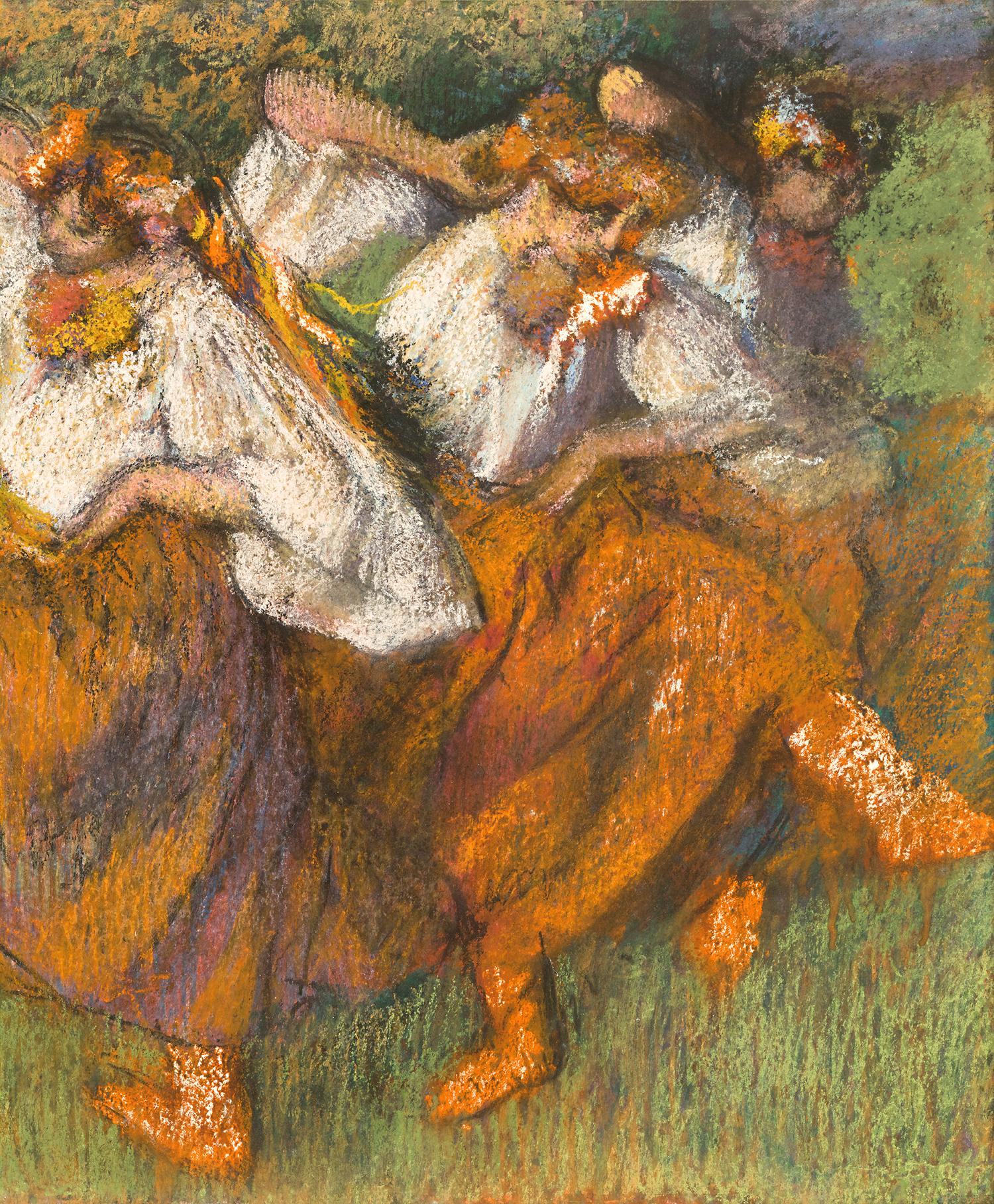 Ukrainian Dancers by Edgar Degas