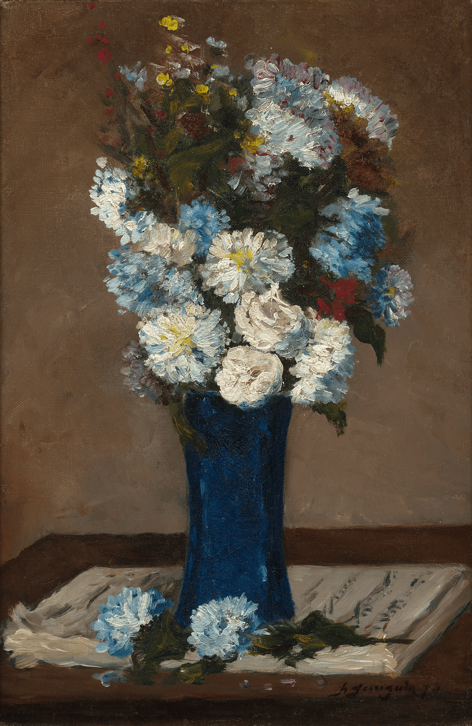 Fleurs dans un vase avec partition musicale by Paul Gauguin | M.S. Rau Fleurs dans un vase avec partition musicale by Paul Gauguin | M.S. Rau
