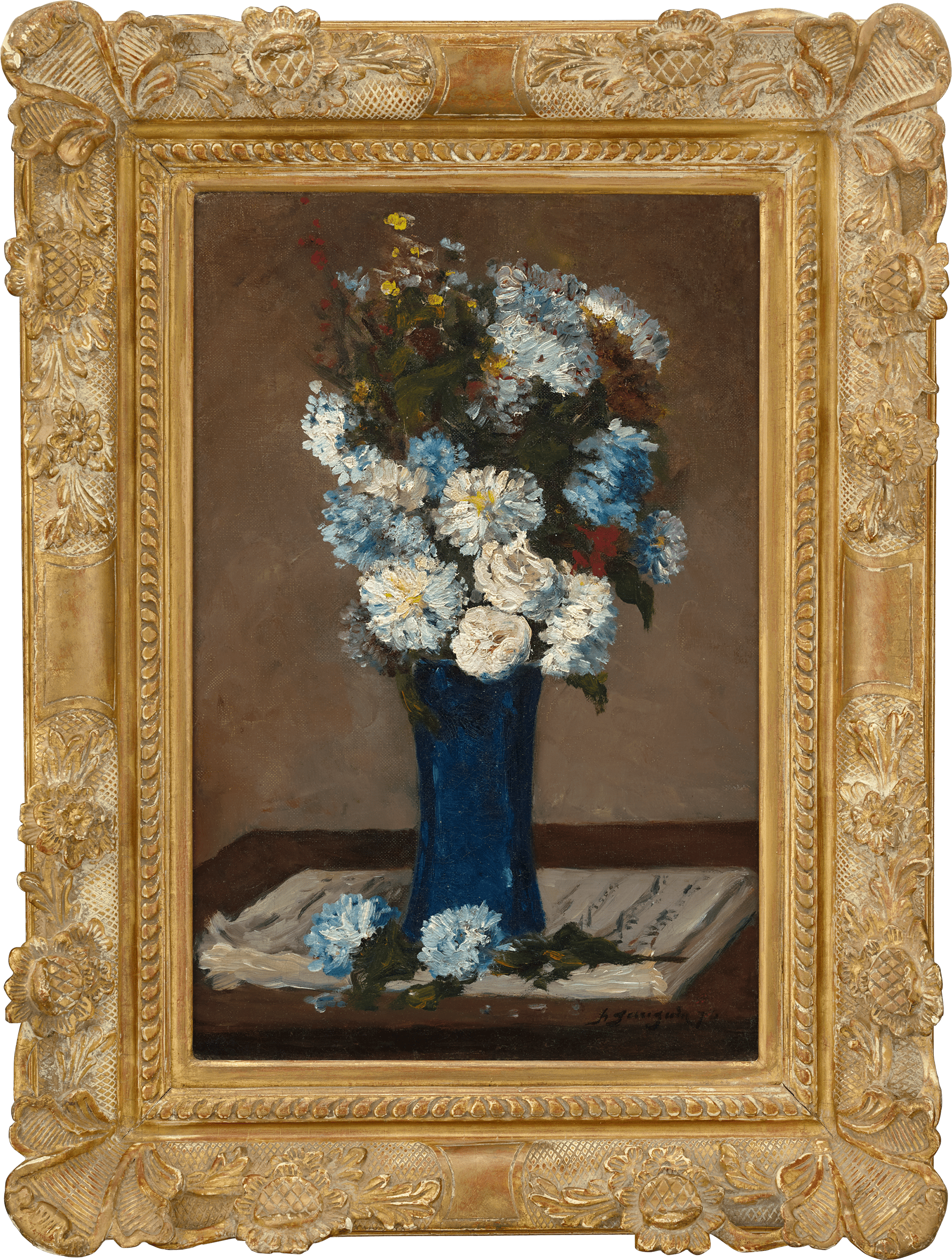 Fleurs dans un vase avec partition musicale by Paul Gauguin | M.S. Rau Fleurs dans un vase avec partition musicale by Paul Gauguin | M.S. Rau