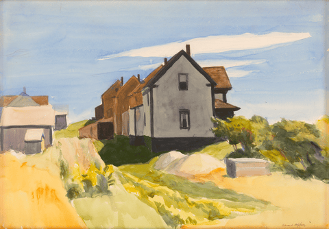 Group of Houses by Edward Hopper