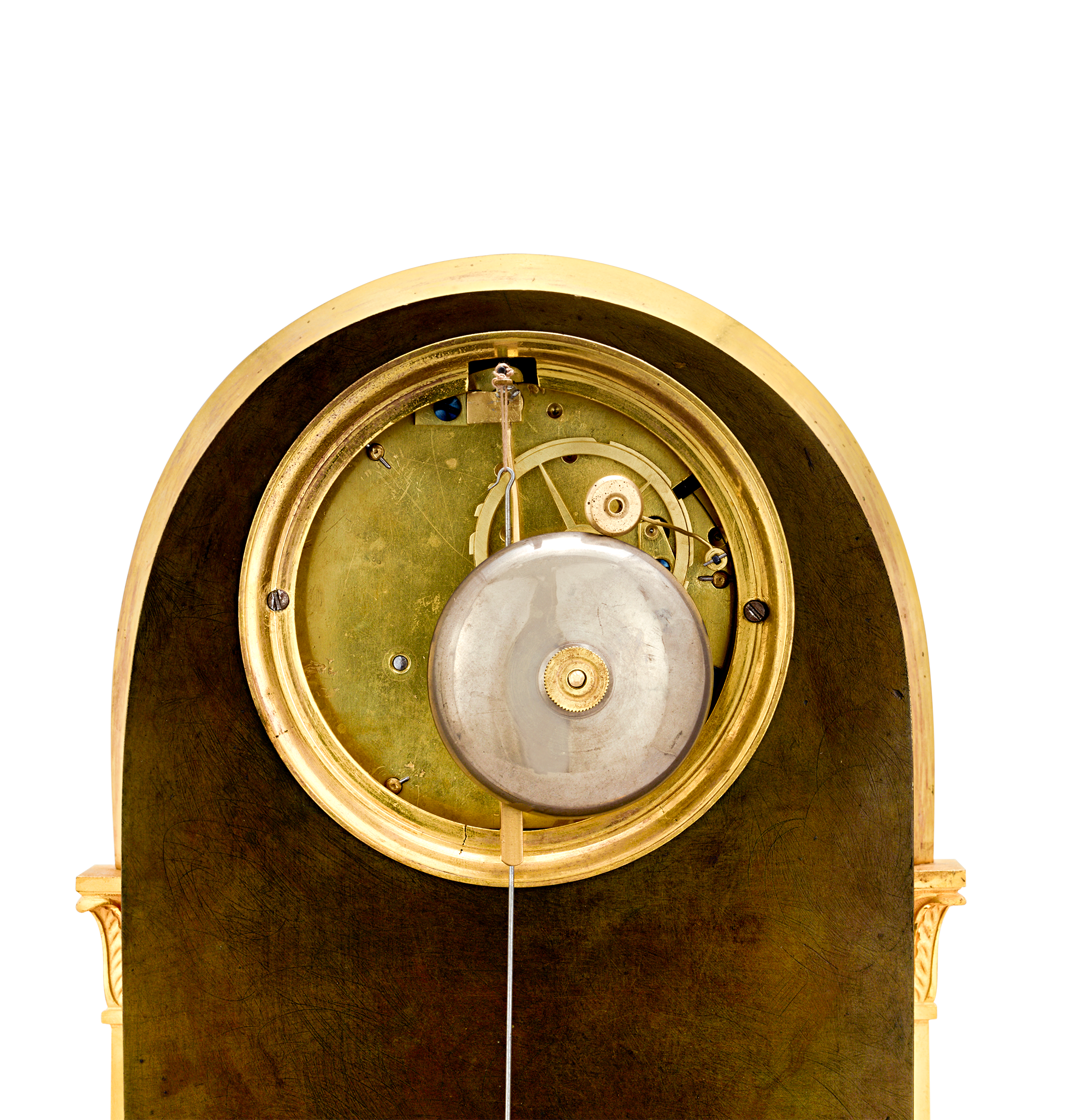 L'indiscrète French Empire Mantel Clock by Claude Galle