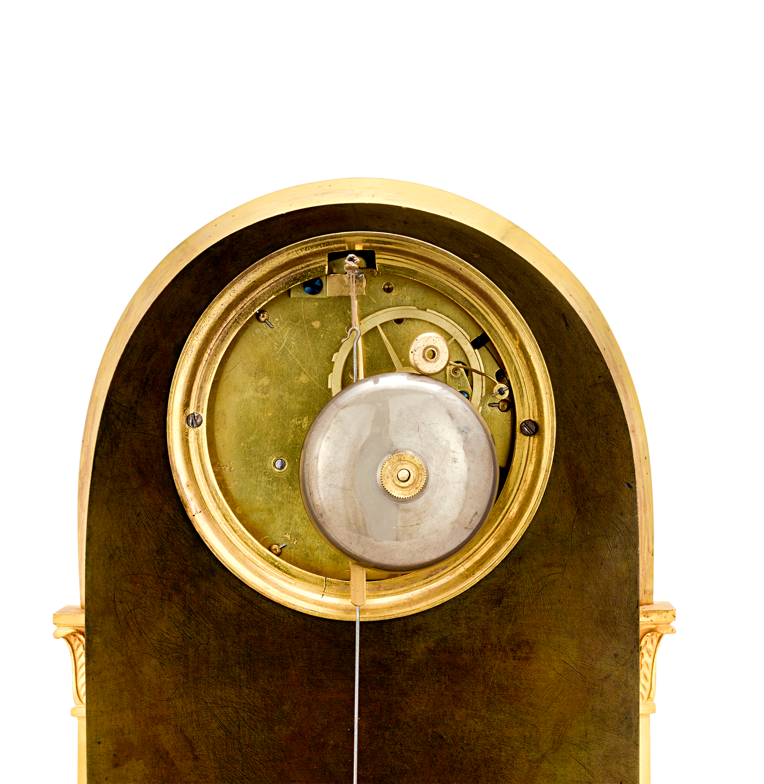 L'indiscrète French Empire Mantel Clock by Claude Galle